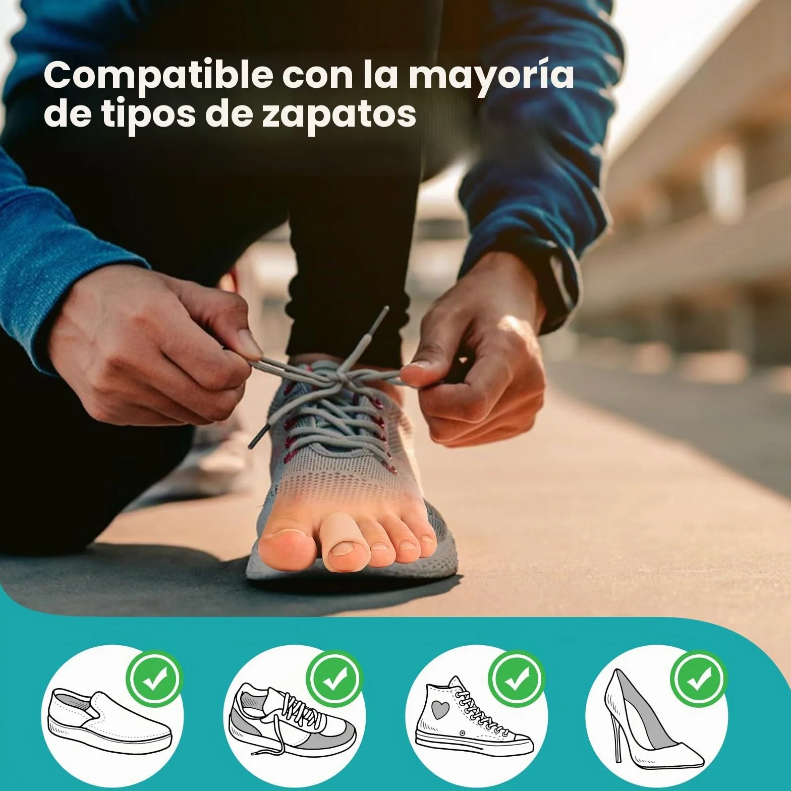 Promifun Protector de dedos de los pies - Paquete de 12 fundas de silicona para dedos en martillo, callos, durezas y ampollas