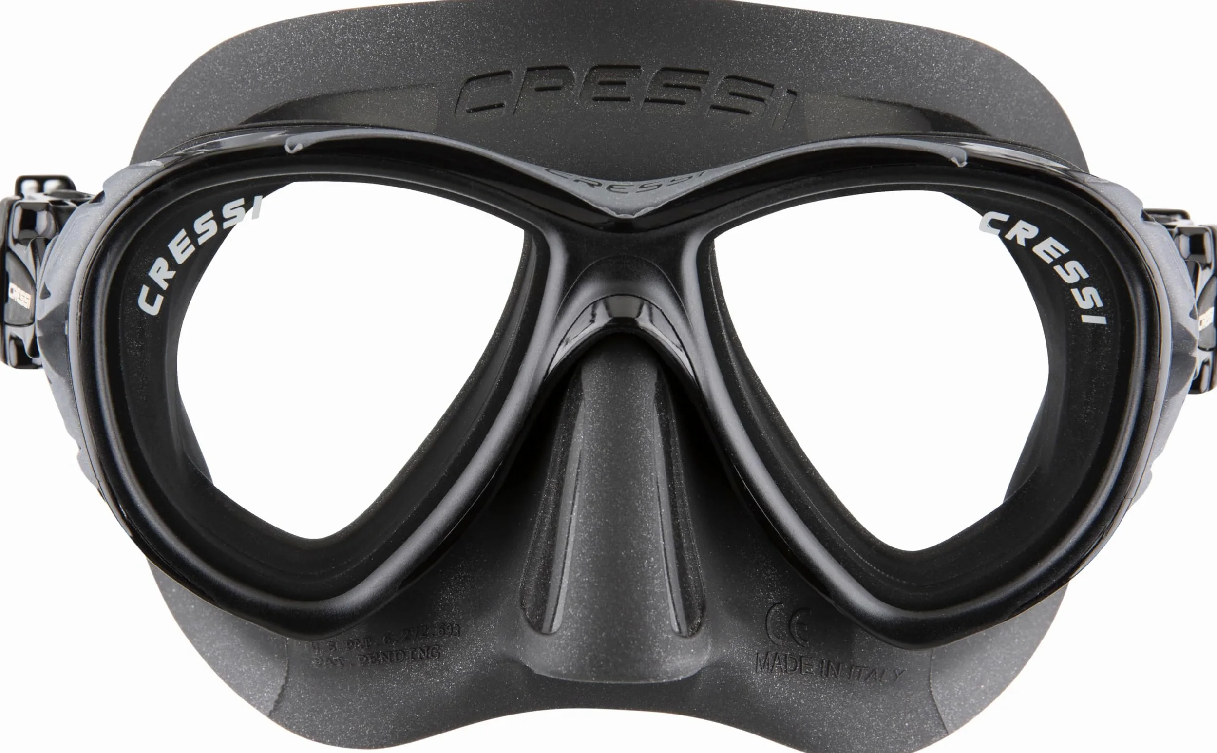 Cressi Naxos Mask Máscara de Buceo con Sistema antivaho, Unisex Adulto