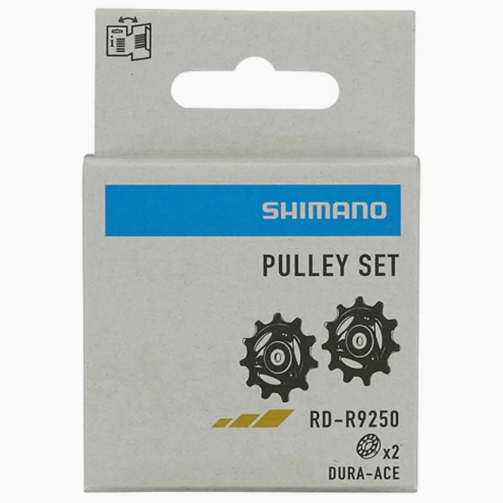 Shimano Poleas Guía+Tensión Accesorios de Ciclismo, Adultos Unisex, Multicolor, Talla única