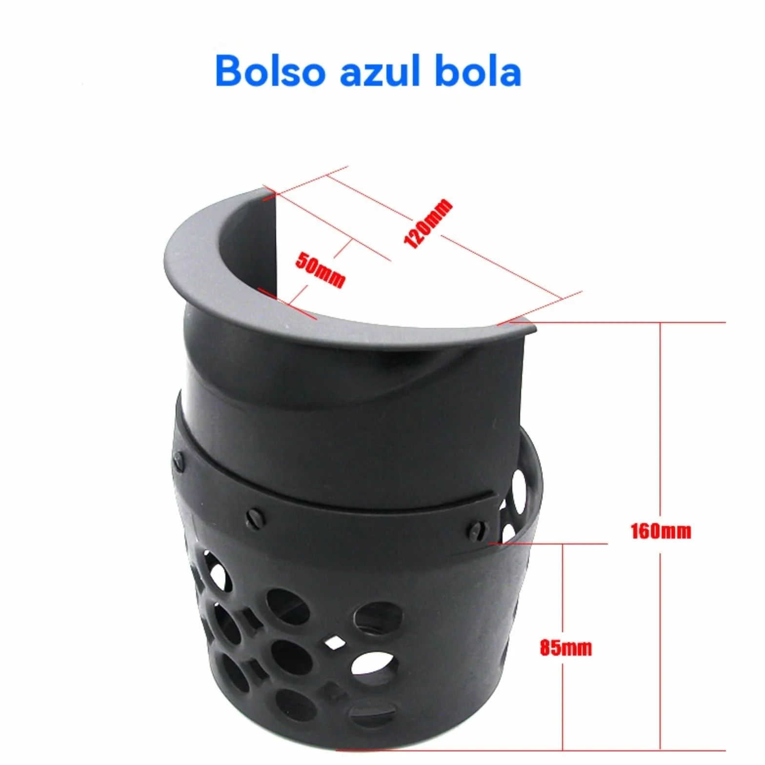 6 Bolsas de Almacenamiento para Mesa de Billar, Bolsas de Piscina, cestas de Piscina, Bolsas de Bolas, Agujeros, Accesorios para Mesa de Billar