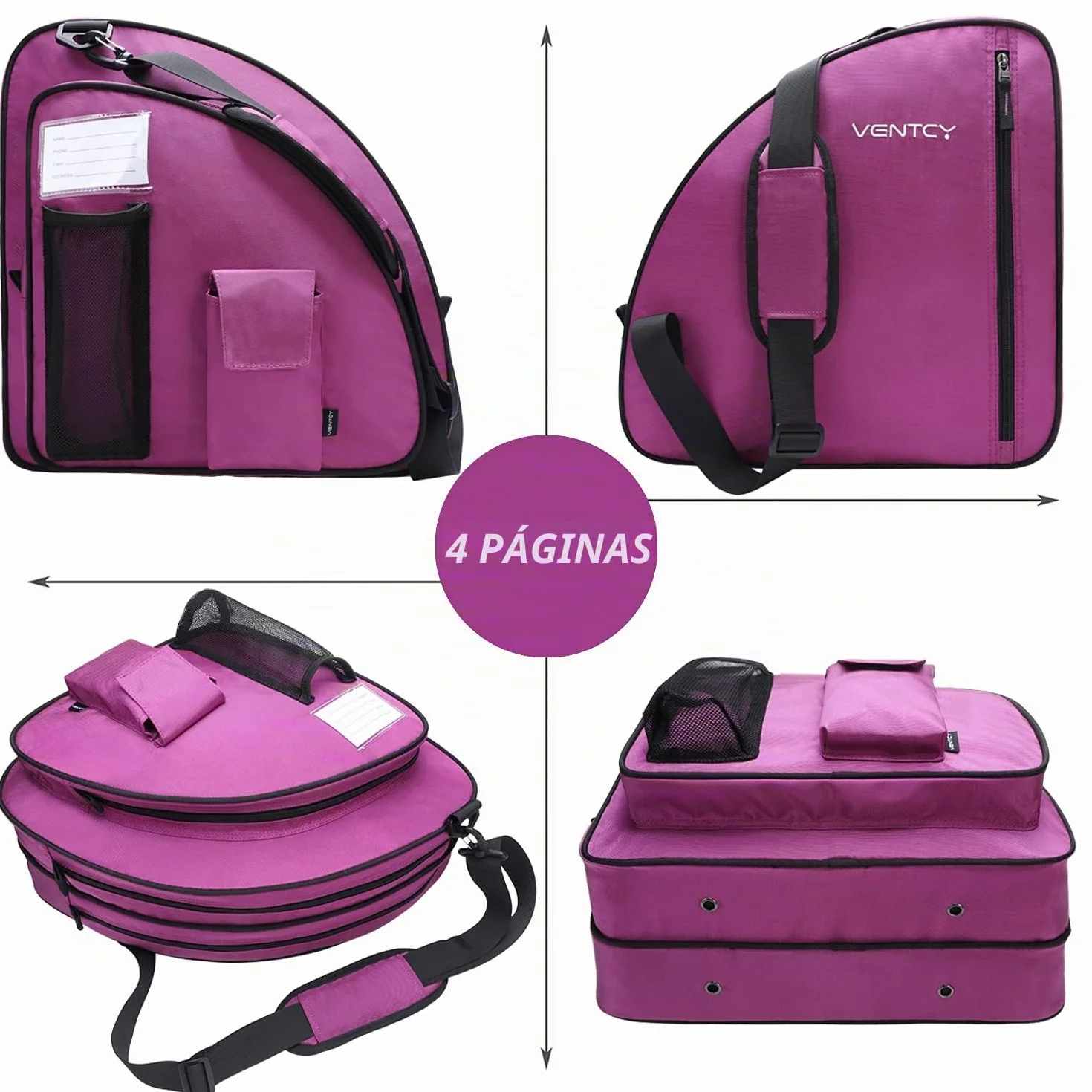 Bolsa para Patines 4 Ruedas hasta Talla 43 EU