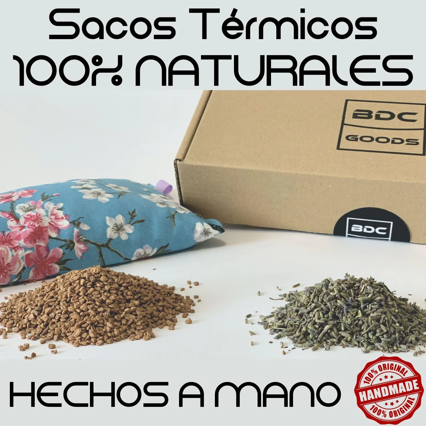 Saco semillas microondas térmico para cuello cervicales lumbar dolor frío calor