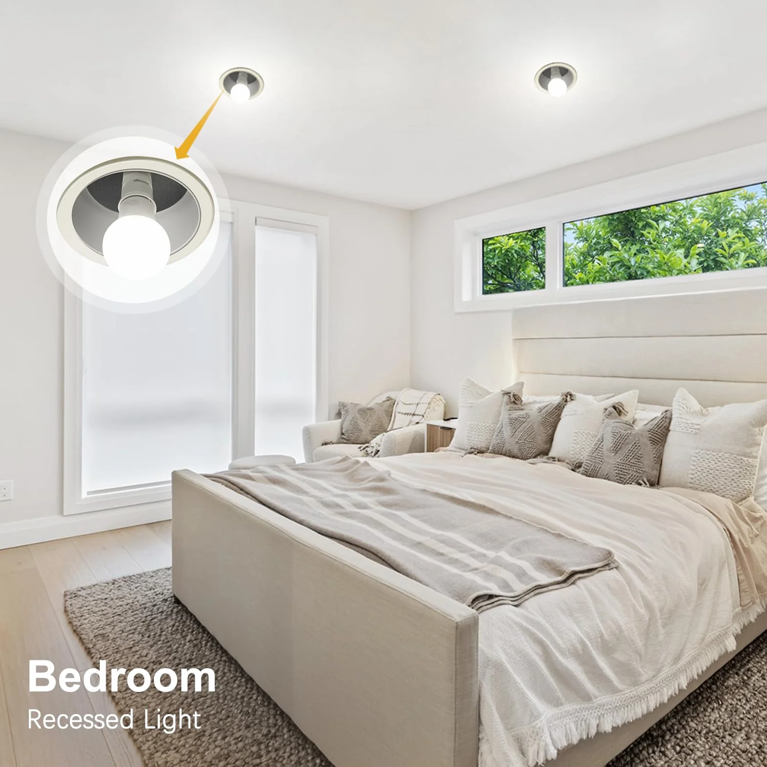 DiCUNO Adaptador extensor E27 a E27 5cm, extensión portalámparas para bombillas LED y CFL, paquete de 2