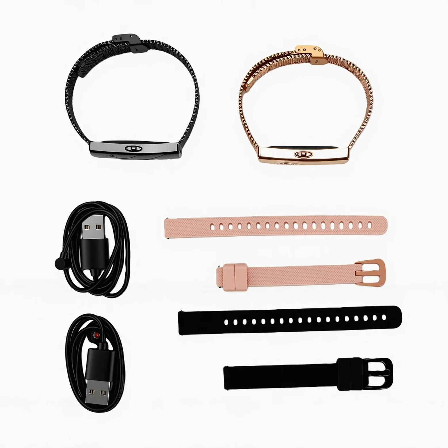 Cuifati Pulsera Inteligente, Rastreador de Actividad Física con Llamadas Bluetooth, 170 Modos Deportivos, Resistente Al Agua IPX8, Monitor de Sueño y Estrés, para Mujeres y Hombres.