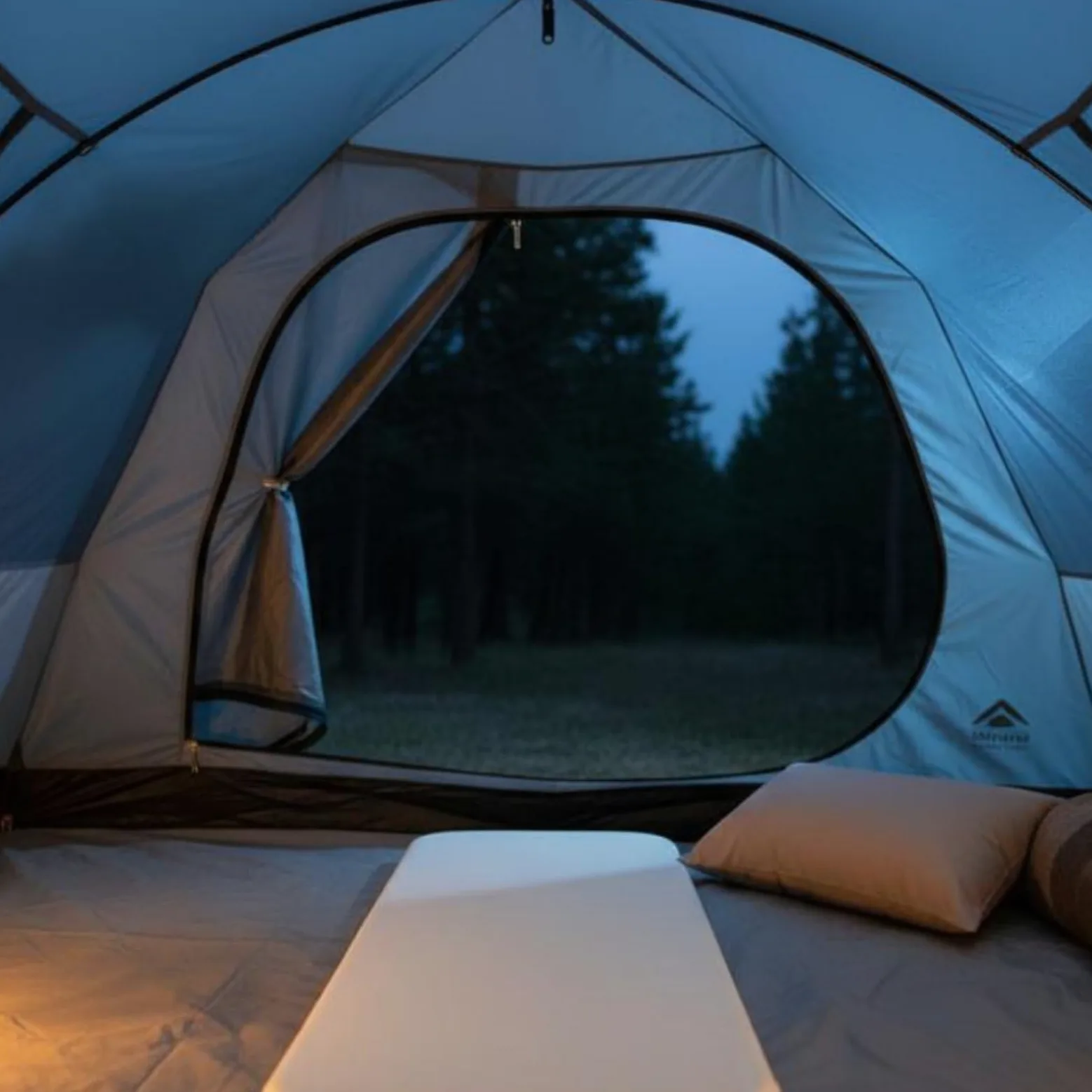 F Fityle Colchoneta Autoinflable Colchoneta Esterilla Aislante Almohadilla Dormir Confortable con Espuma y Válvula Resistente a la Humedad Portátil Adecuada para Camping Picnics Viajes