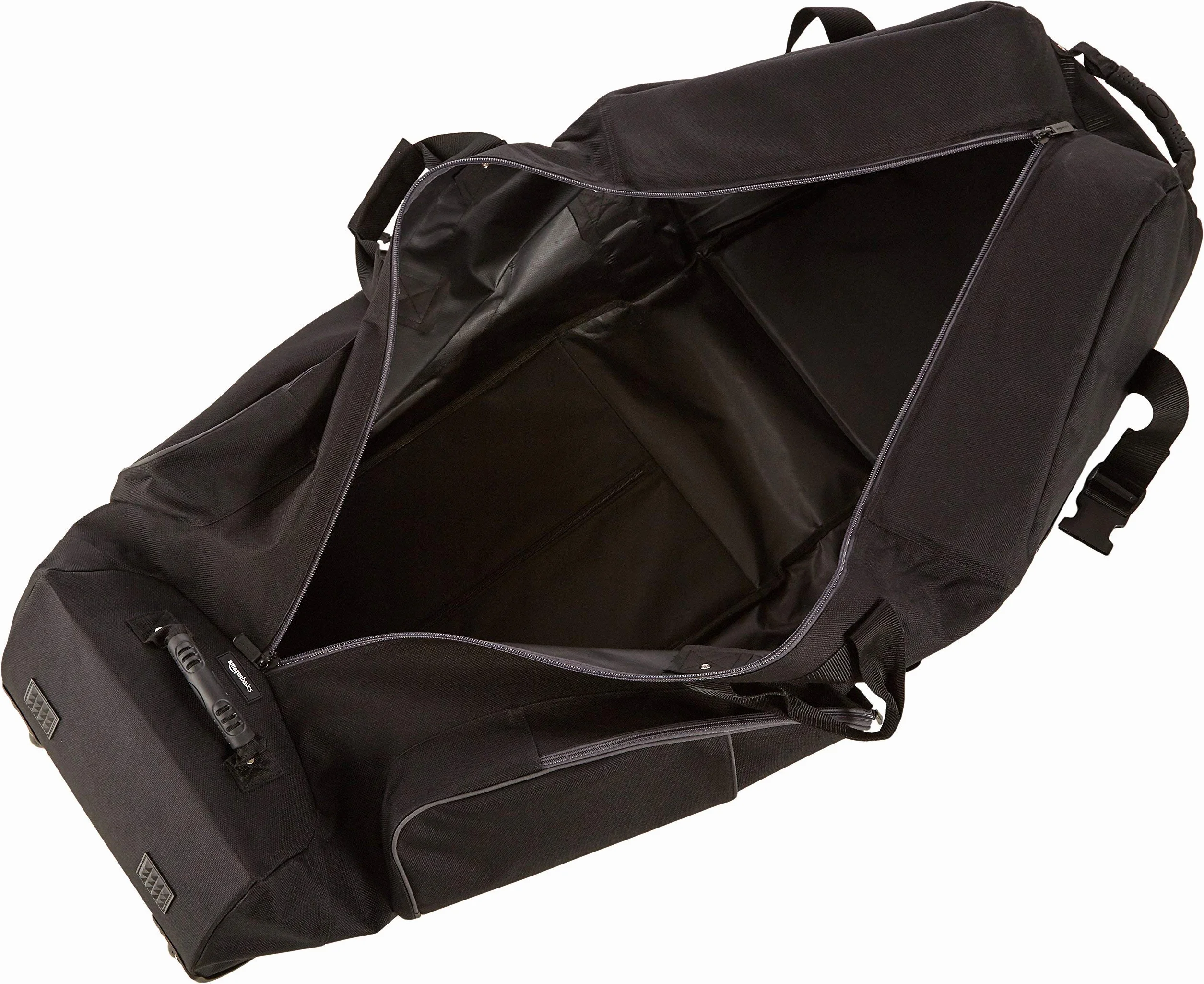Amazon Basics - Bolsa de Transporte para Golf con Laterales Flexibles, Negro