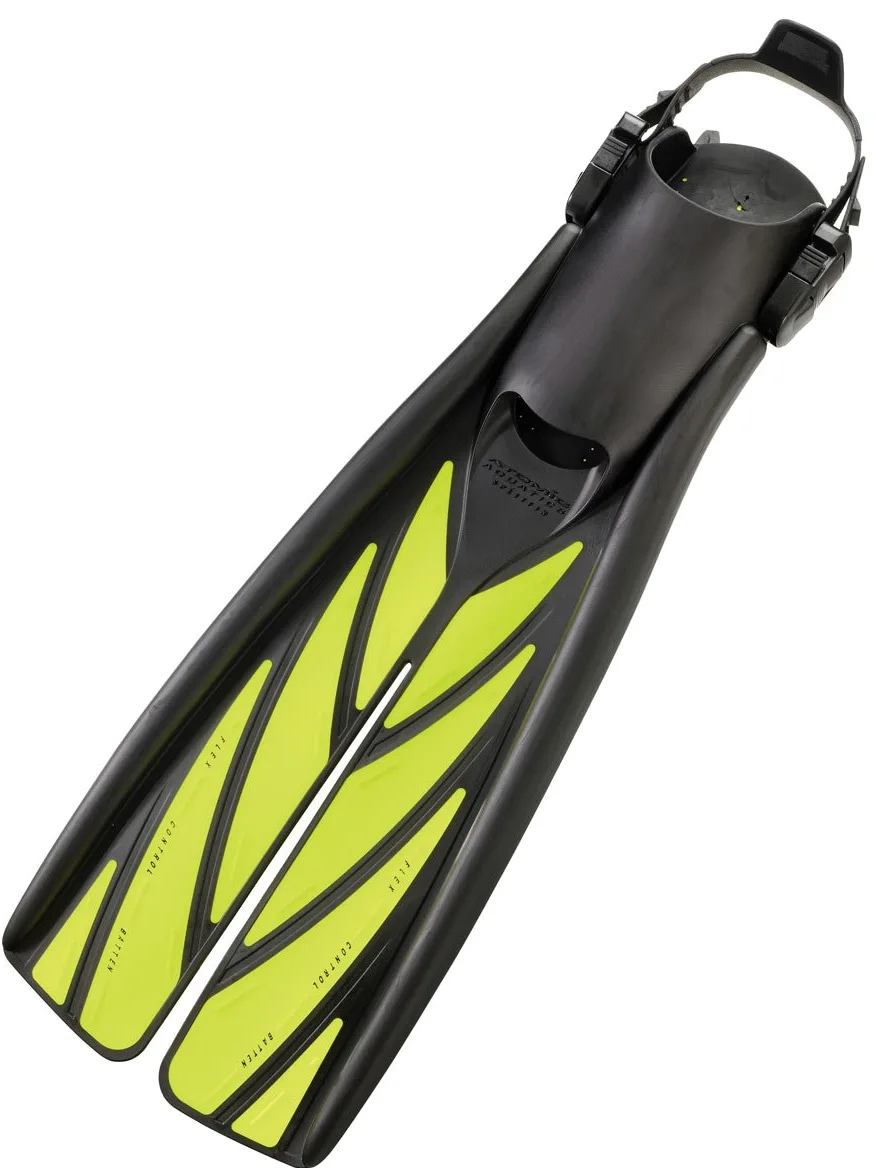 ATOMIC Aquatics Split Aletas, 05-0052-1P, Amarillo, Medium
