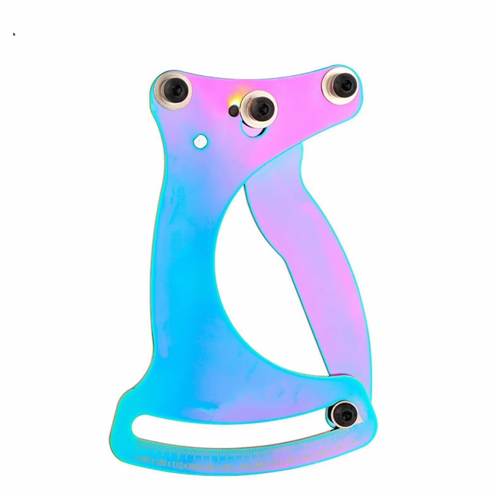 deslizador guía cadena Kit de herramientas centrar ruedas bicicleta, que incluye un medidor tensión radios y una llave ajuste llantas(Color)