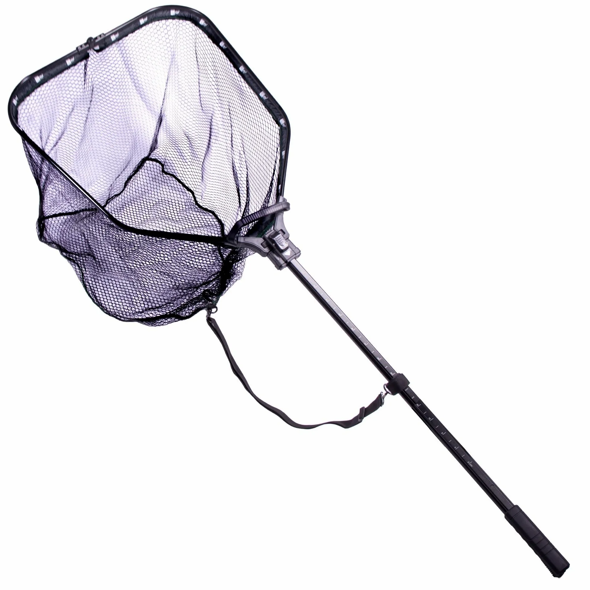 Zite Fishing - Red de pesca para peces depredadores (165 cm, con correa para el hombro)