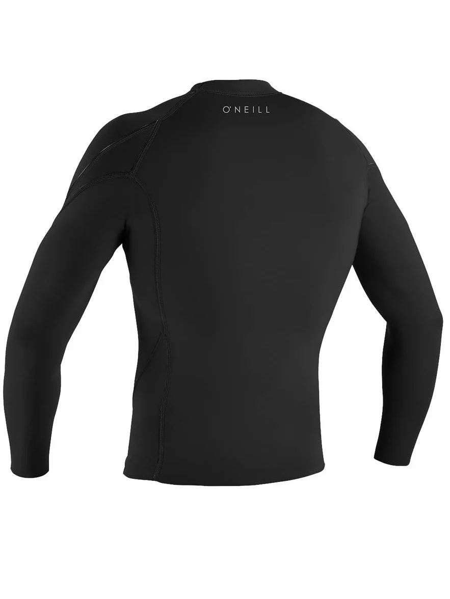 ONeill Reactor II - Traje de Neopreno de Manga Larga de 1,5 mm, Color Negro, protección Solar UV y propiedades SPF