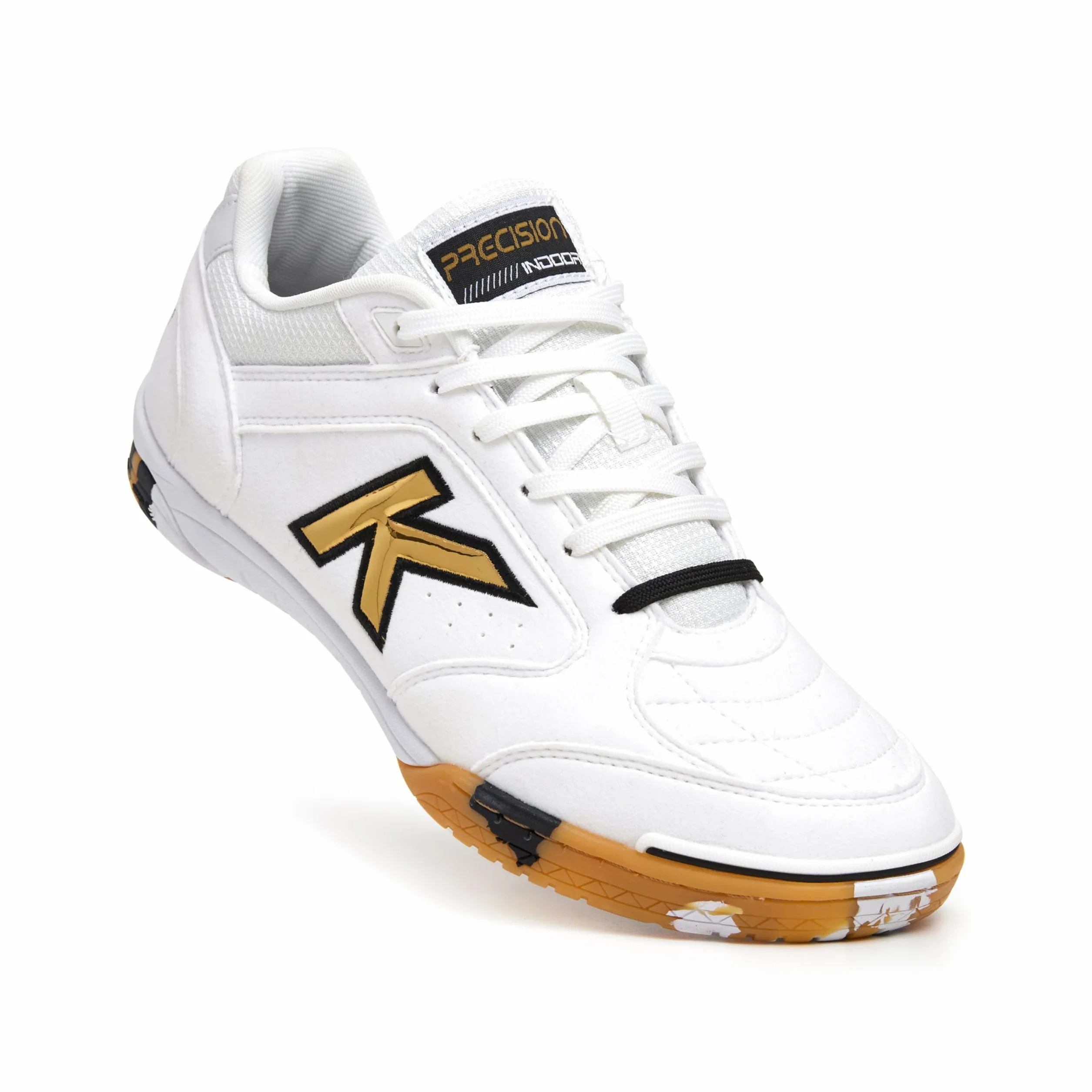 KELME Zapatillas De Fútbol Sala Special Player Precision Blanco Dorado Negro