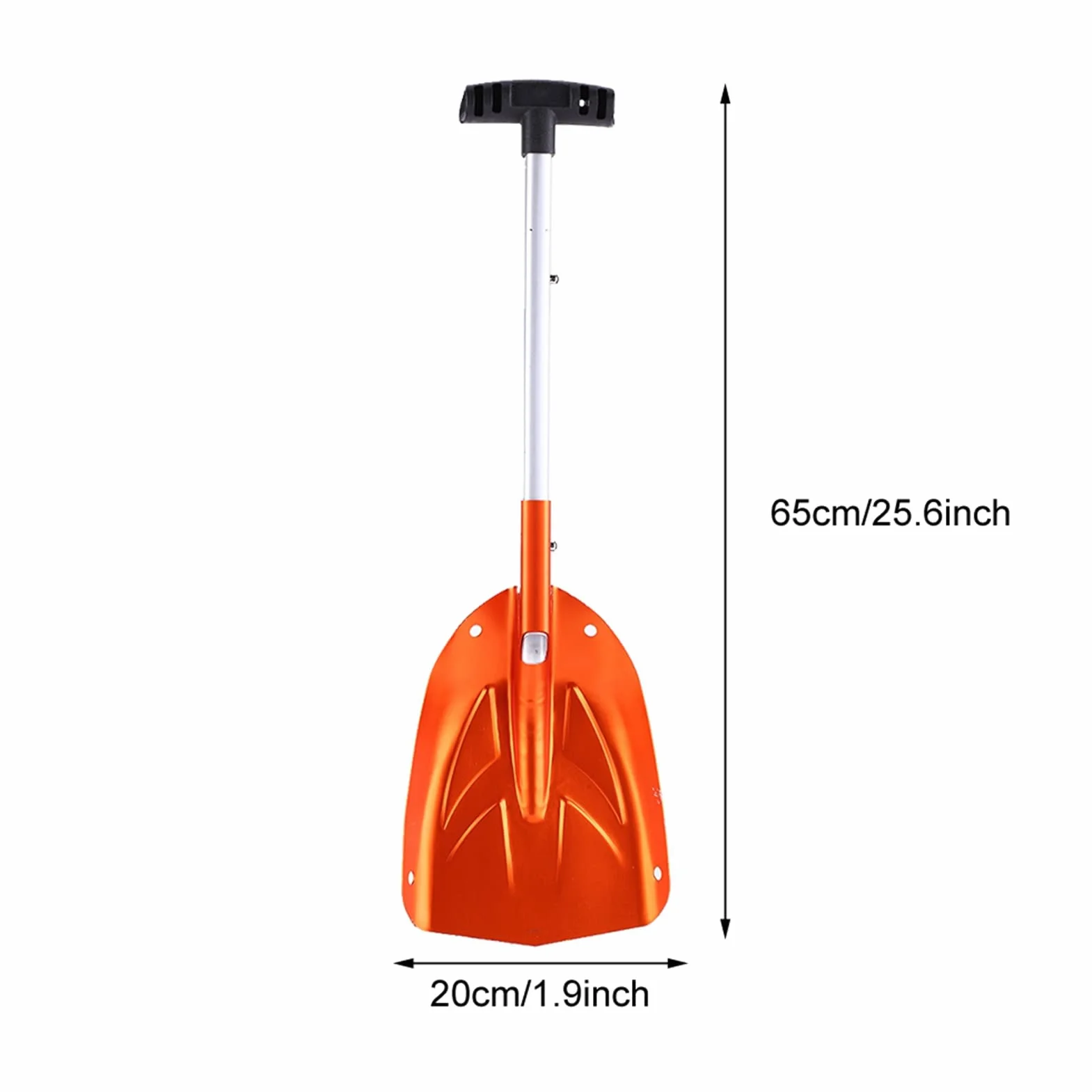 Pala para Nieve de Aleación de Aluminio Ligera, Raspador de Hielo, Removedor Universal