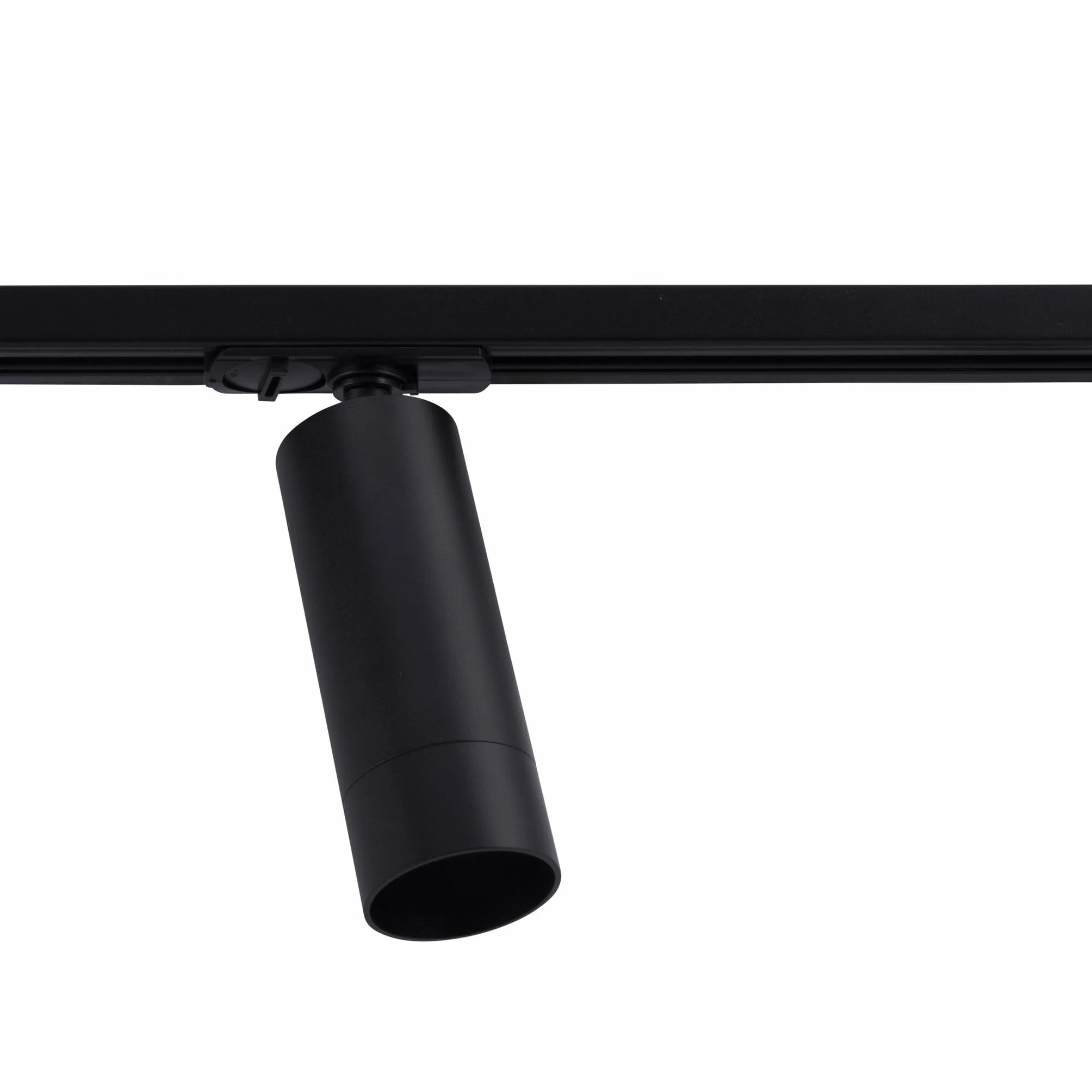 Ledvion Foco de Carril Monofásico GU10 Negro Lámpara Techo LED Orientable