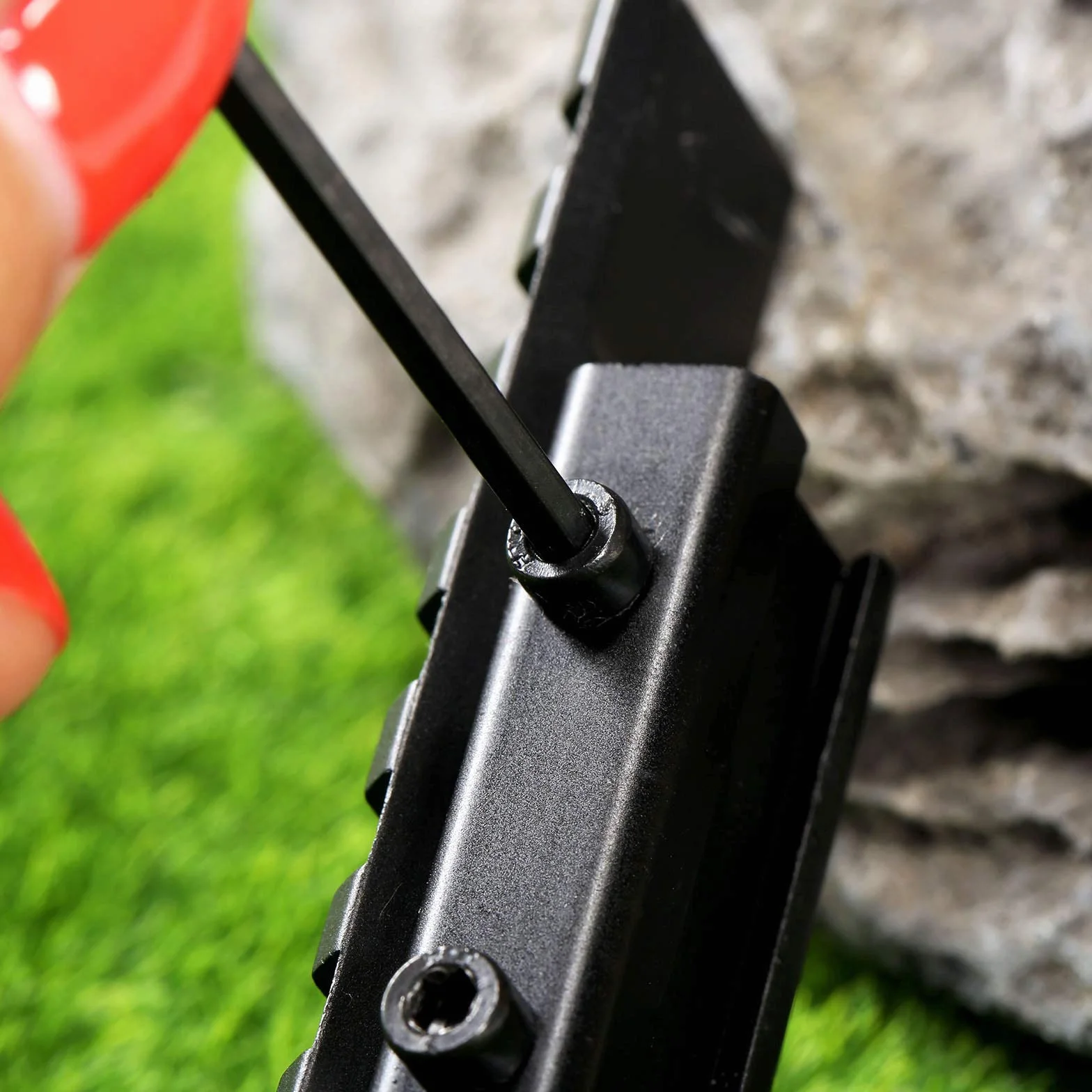 Dophee Dovetail Scope Ampliar el Montaje de 11 mm a 20 mm Rail Adapter