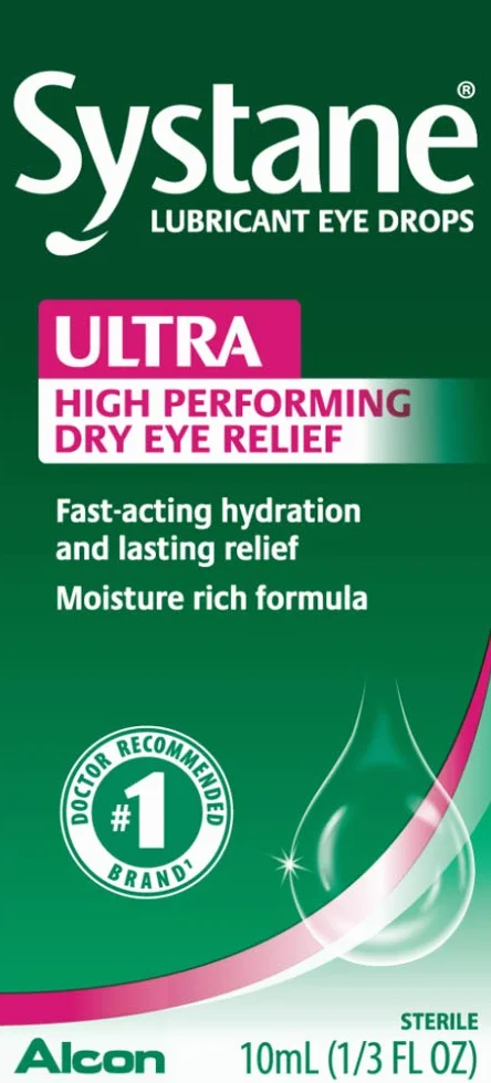 Systane Ultra Lubricant Eye Drops, 0.3 fl oz