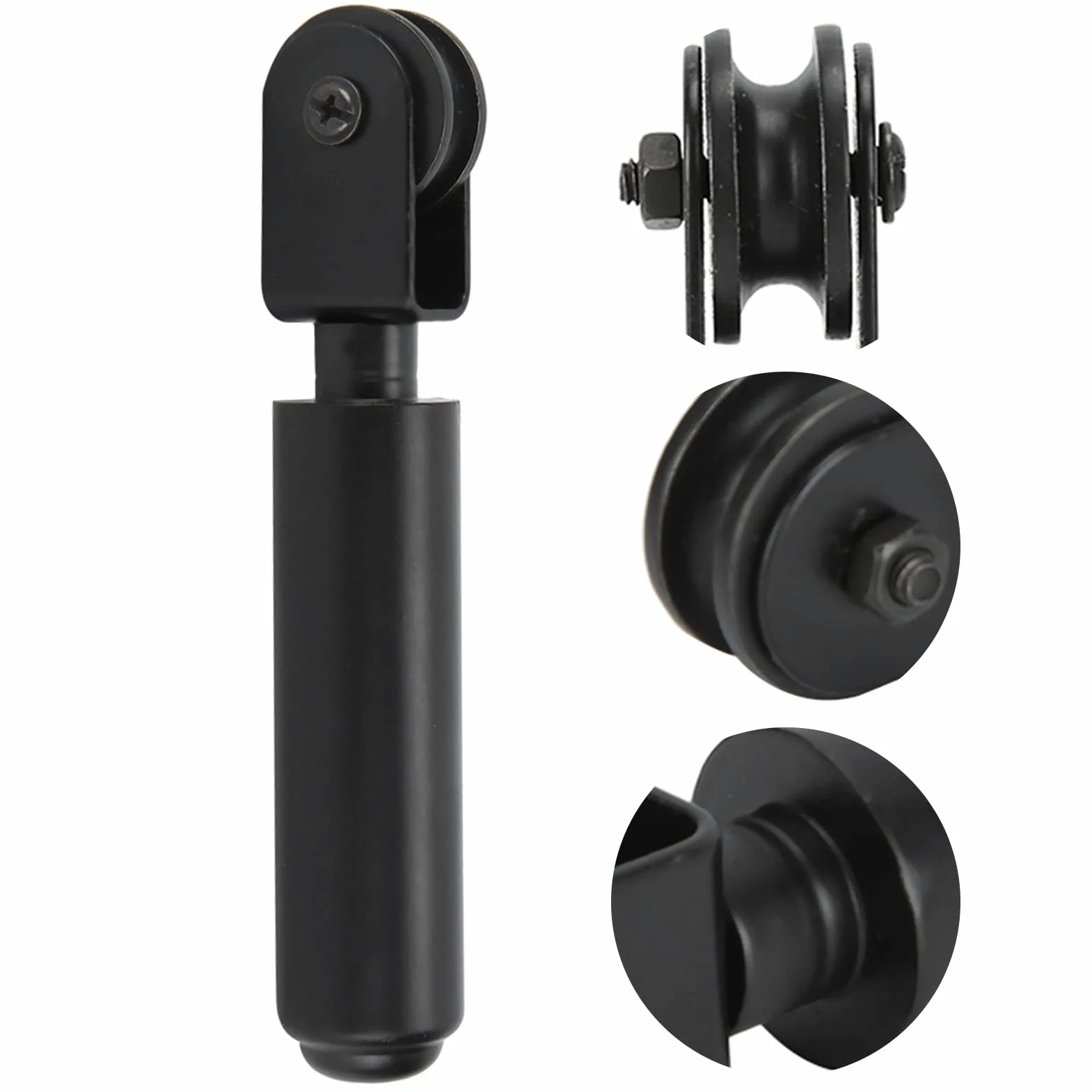 Techo Lámpara Polea Colgante Alambre Varilla Candelabro Montaje Techo Pared Luz Ventilador