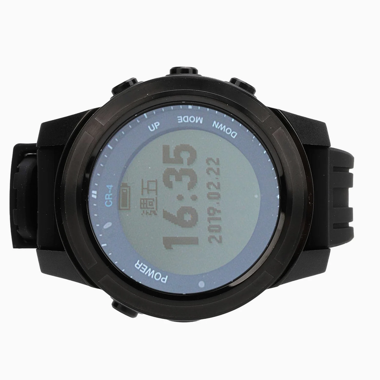 Reloj con Computadora de Buceo Resistente Al Agua 100 M, Computadora Portátil para Buceo Multifunción, Pantalla LED, Correa de Silicona