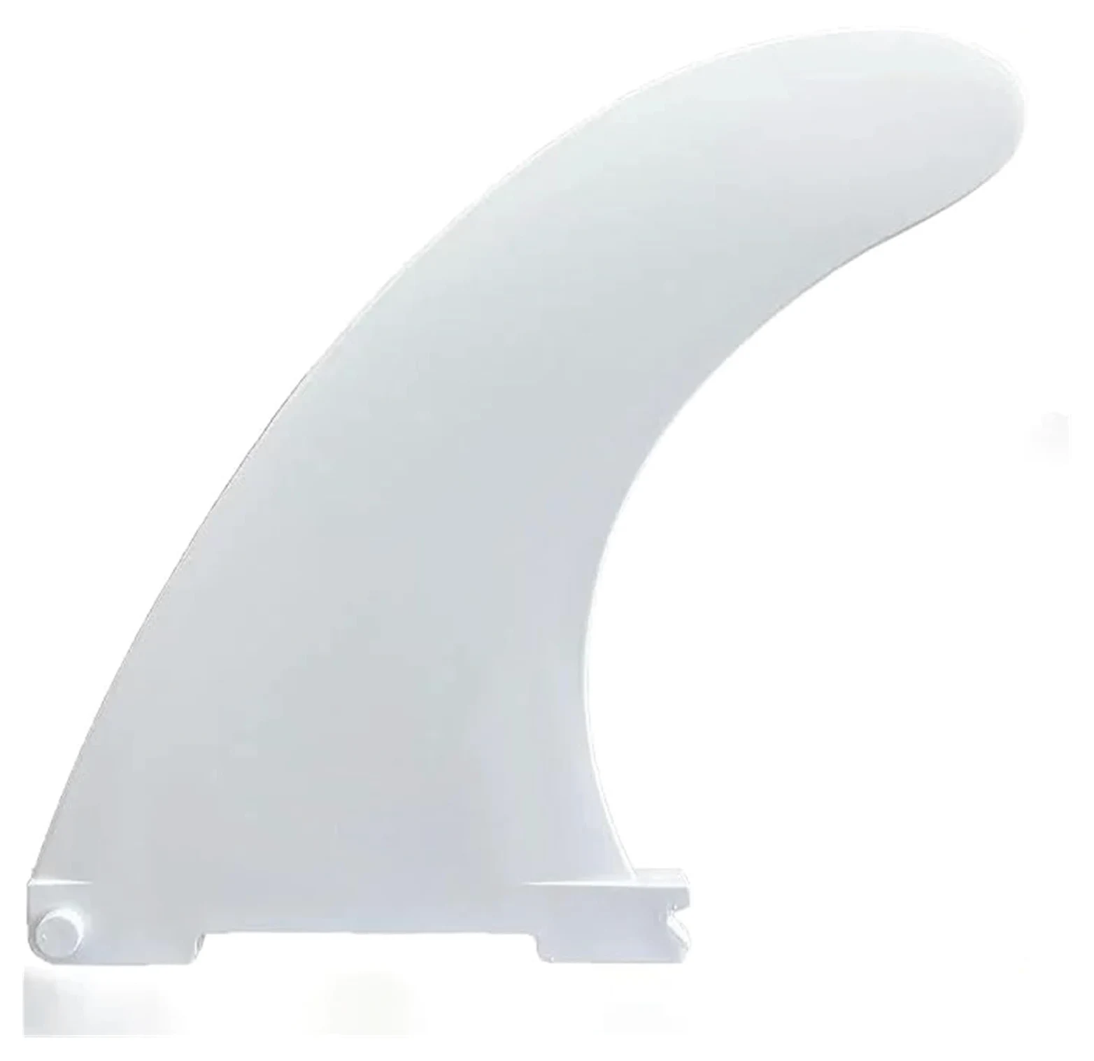 Reemplazo de Aletas for Tablas de Paddle Surf inflables, Accesorio de Tabla de Paddle Surf con Aletas de Bloqueo rápido (a Elegir Entre Aletas centrales o Laterales)(White Center Fin)