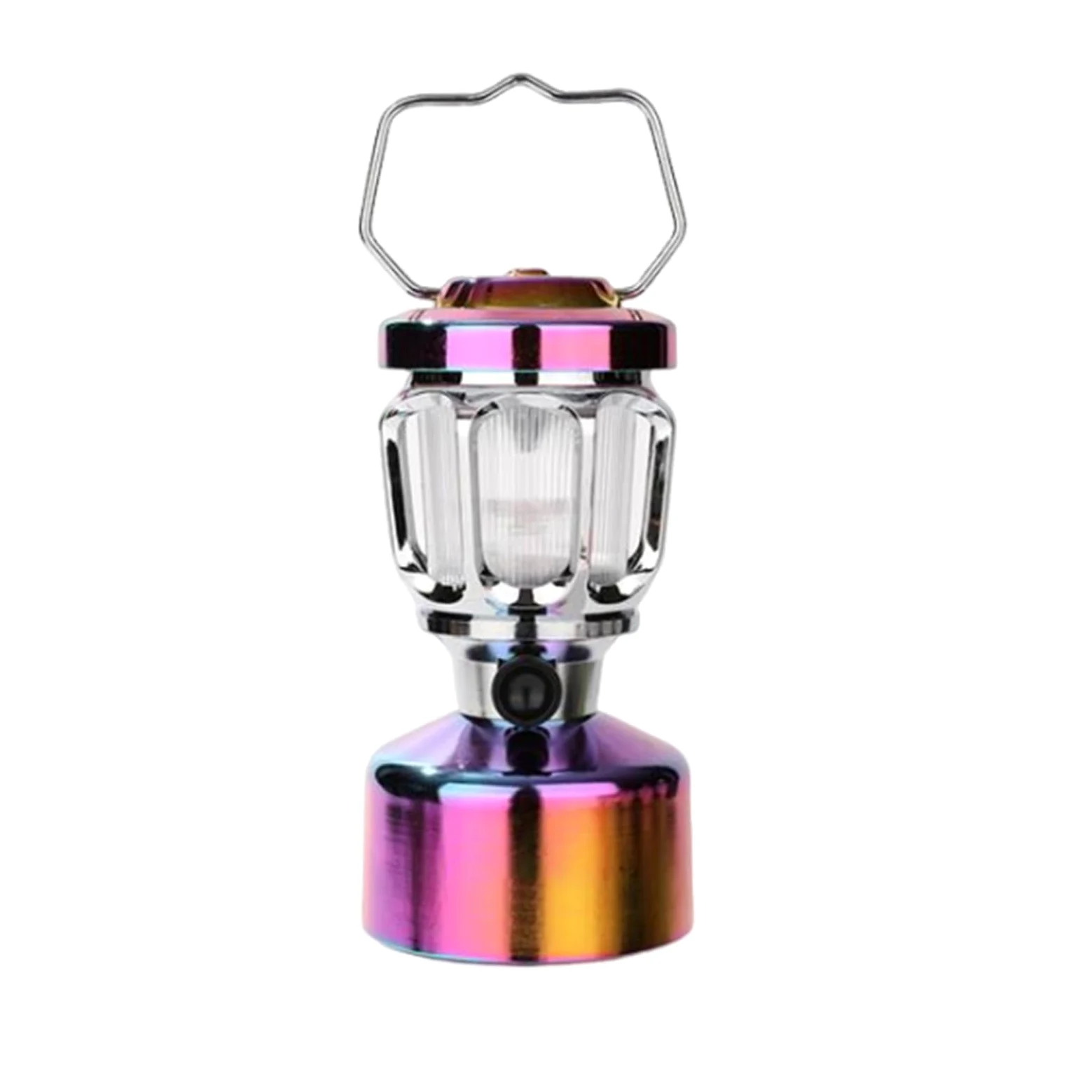 Linterna de campamento portátil – Iluminación exterior alimentada por | pilas, linterna LED impermeable | Luz nocturna recargable para establos de caballos, cobertizos de jardín, cabañas de senderi