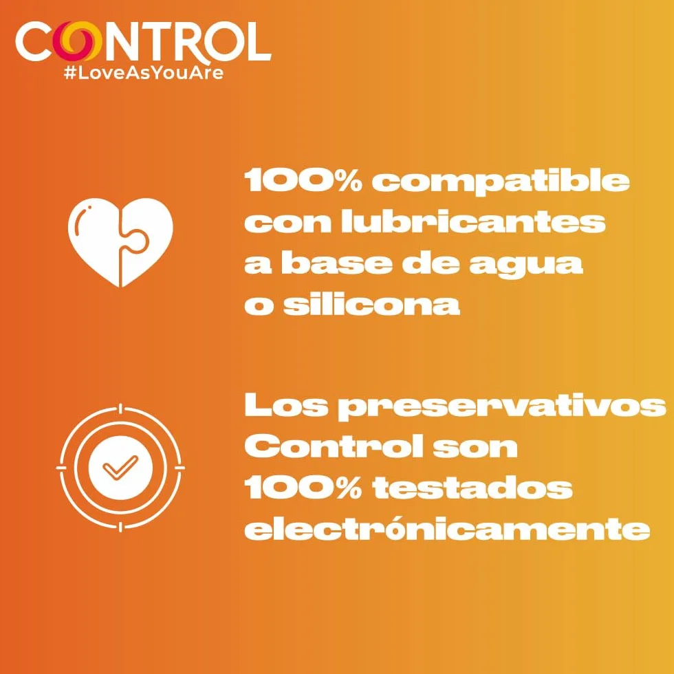 Control Preservativos Finissimo Original Caja Pack Ahorro 24 Condones Súper Finos Extra Sensibilidad Lubricados