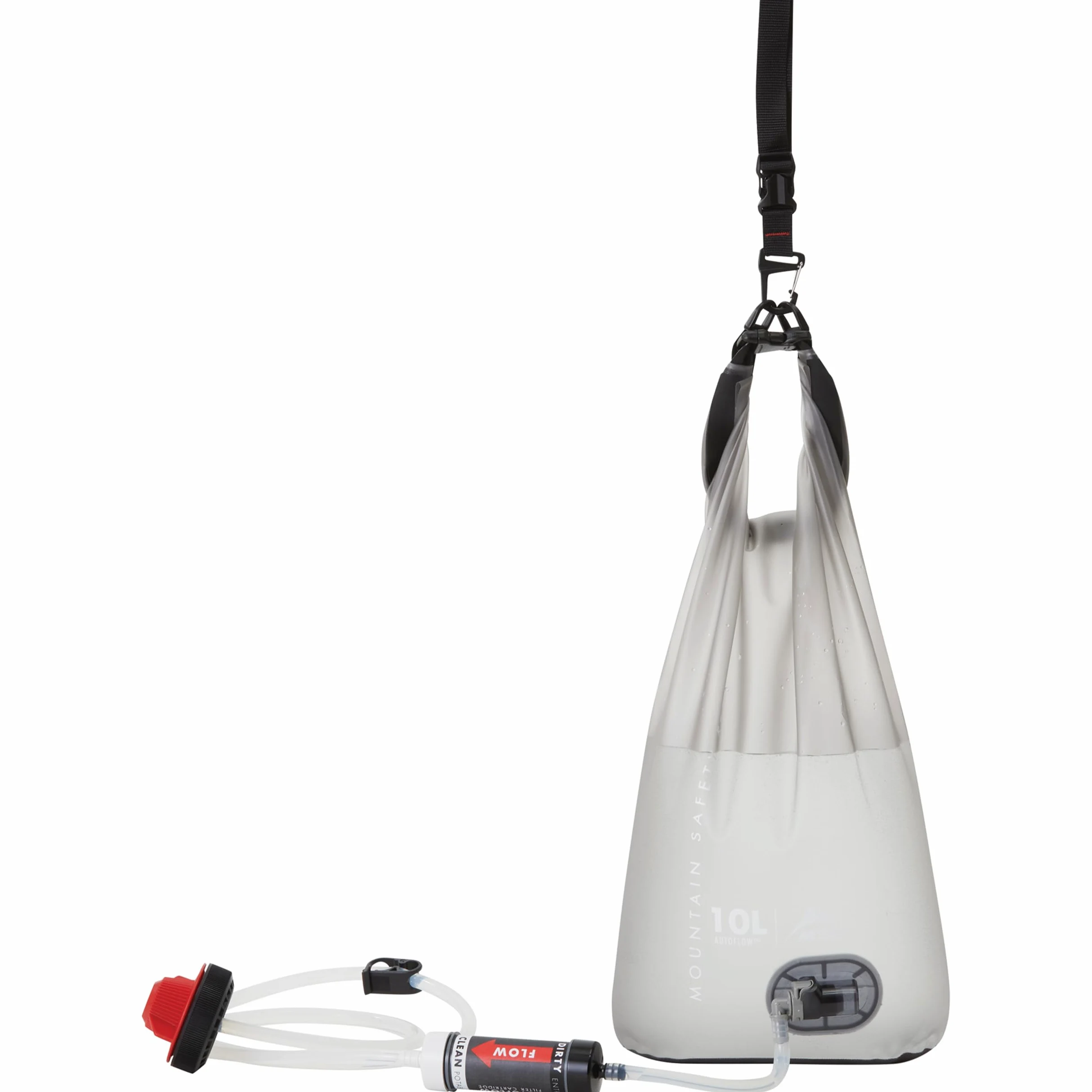 MSR AutoFlow XL - Filtro de agua de gravedad para campo de 10 litros