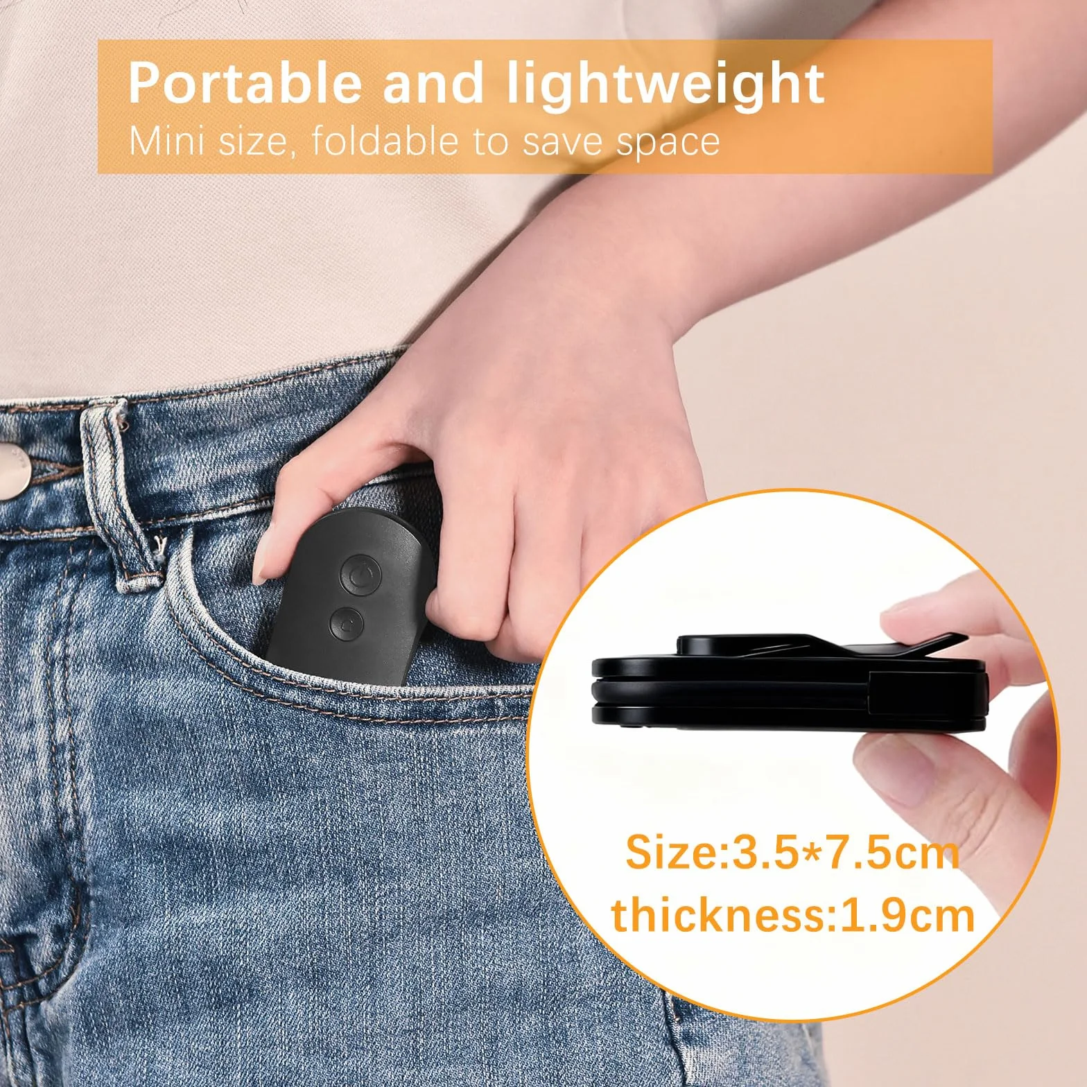 Lámpara de Lectura Recargable 9LED 3 Colores 3 Brillos 360° Flexible Ajustable