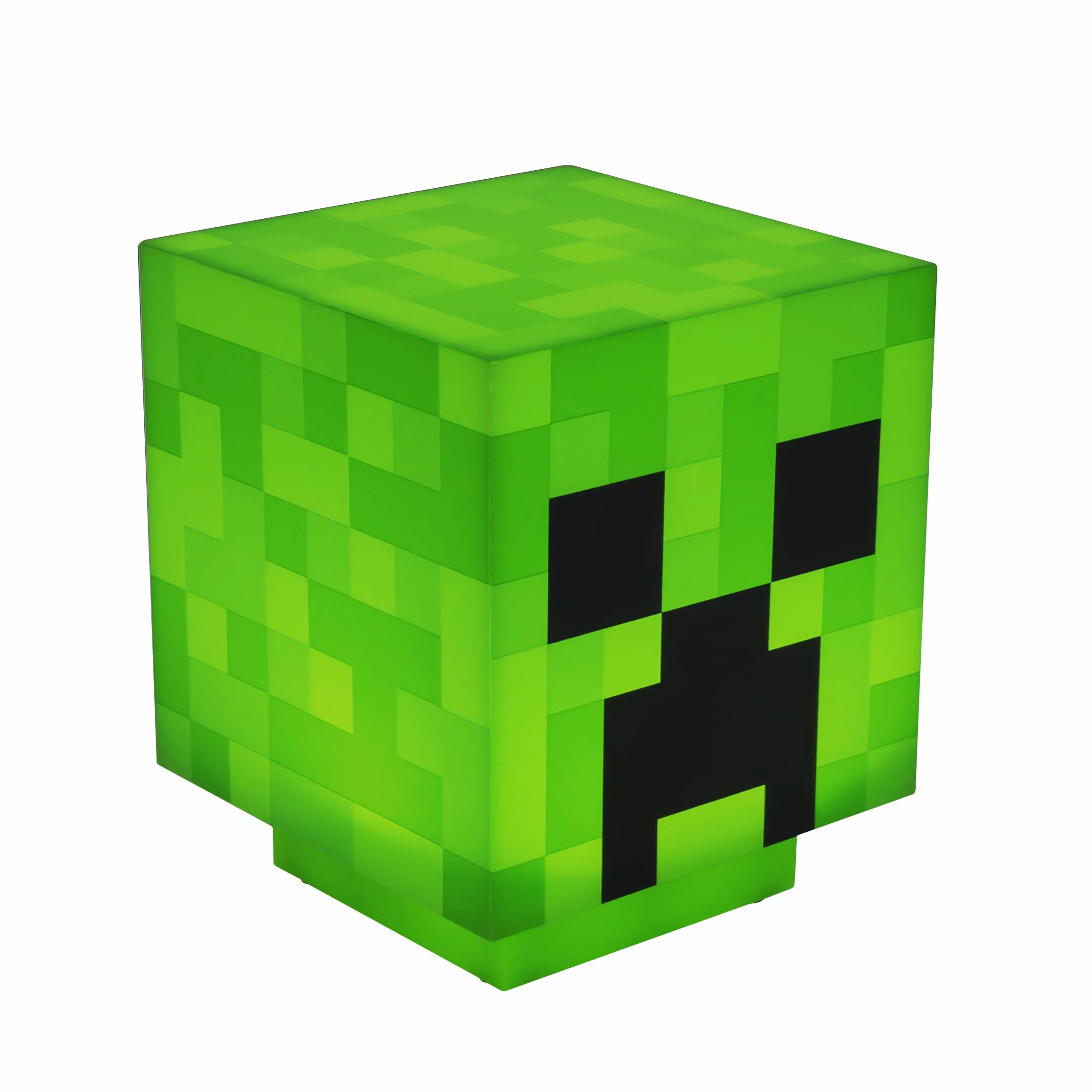 Lámpara de Escritorio Oficial Minecraft Creeper con Sonidos y Luz Nocturna