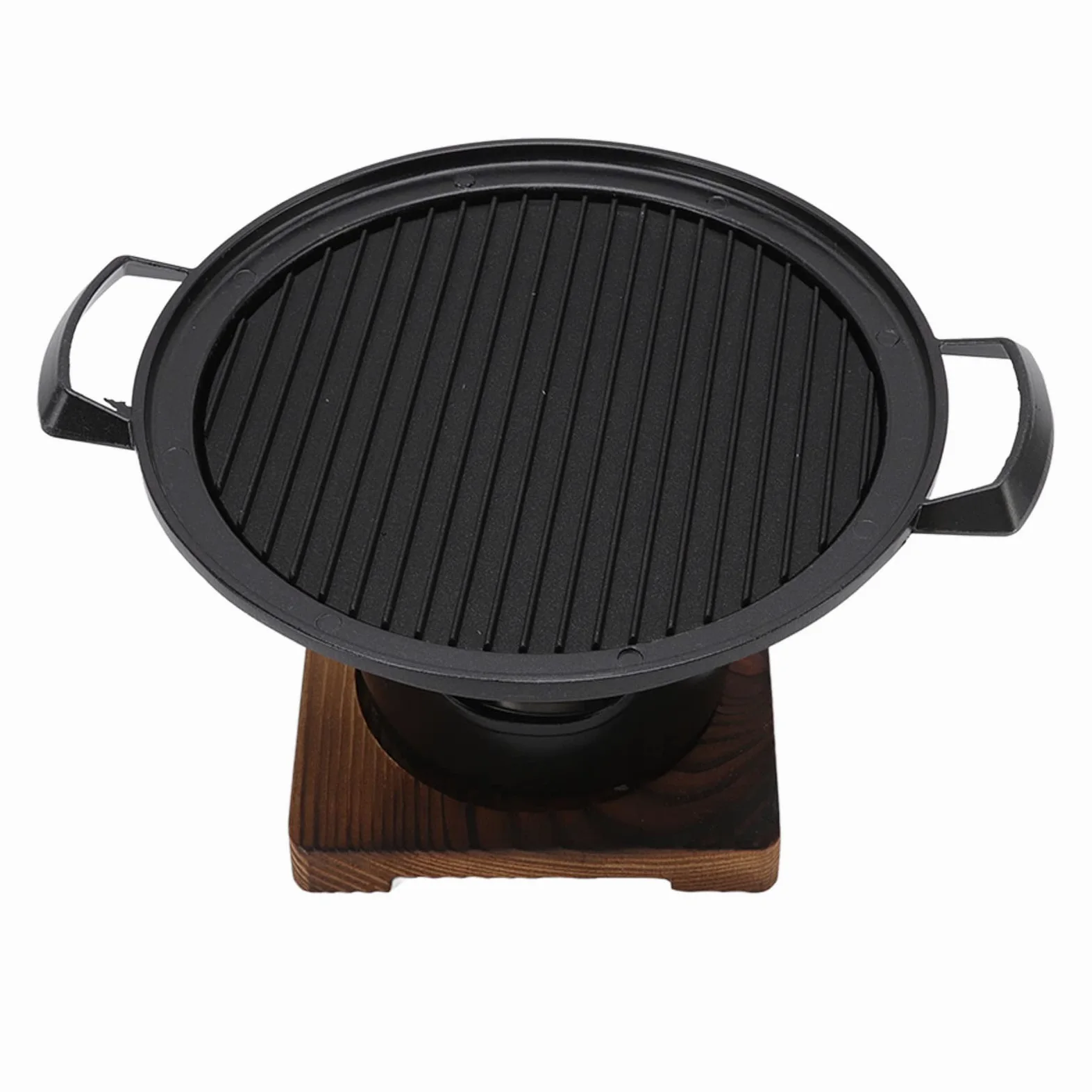 Parrilla portátil de carbón para interiores sin humo, barbacoa de mesa para picnic en casa y camping, equipo compacto de cocina al aire libre