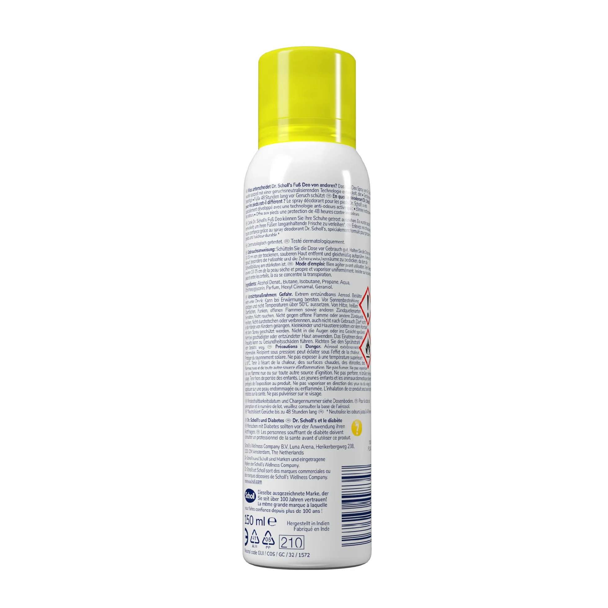 Scholl Fresh Step Extra Fresco Spray para pies 150 ml