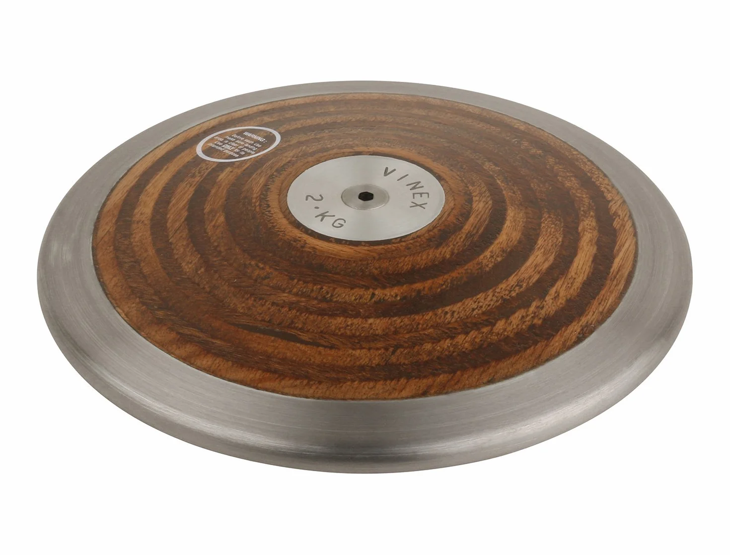 Vinex Disco de madera para competición y entrenamiento, 0,75 kg, 1,00 kg, 1,50 kg, 1,75 kg, 2,00 kg, madera laminada
