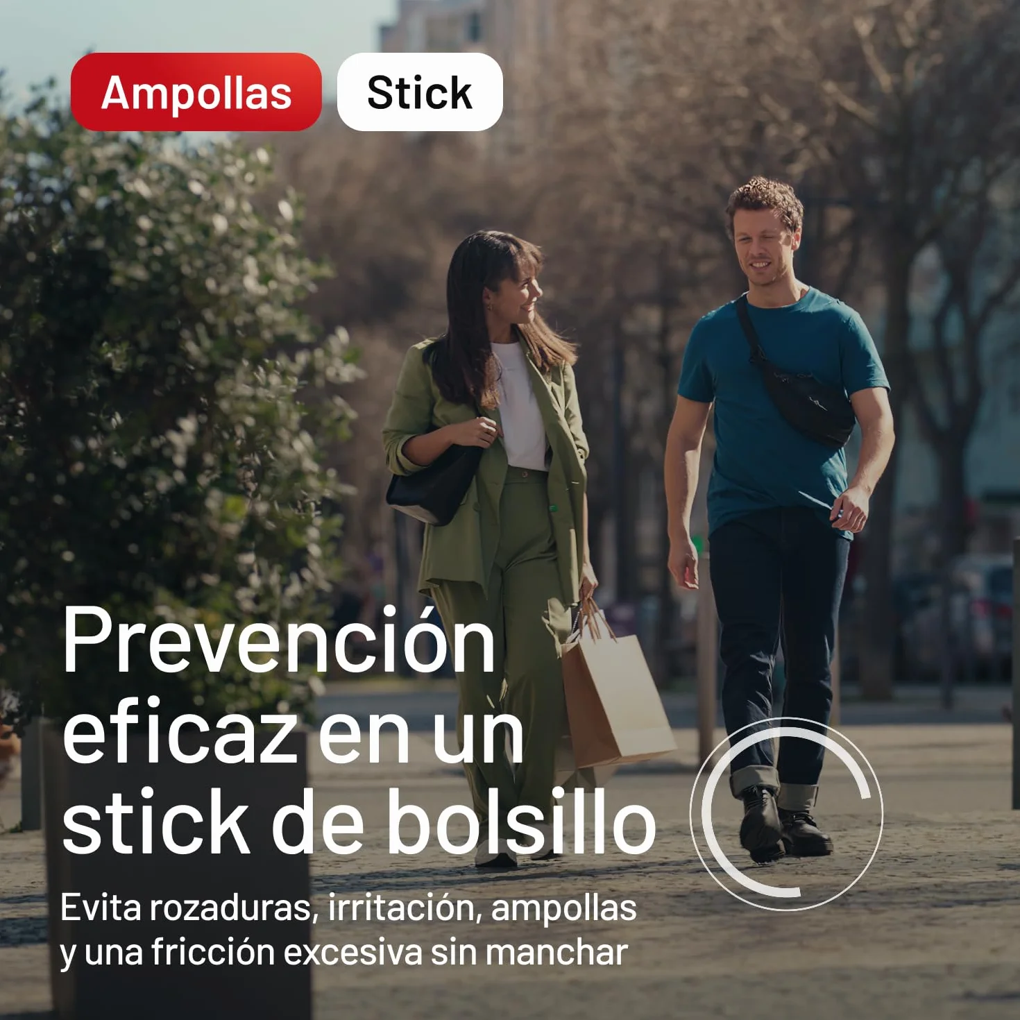 COMPEED Stick Anti-fricción Tratamiento Pies Ampollas 8 ml