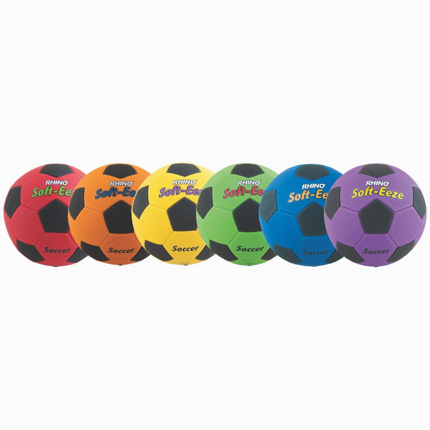 Champion Sports Campeón Deportes Rhino Suave Eeze balón de fútbol Conjunto (Multi)