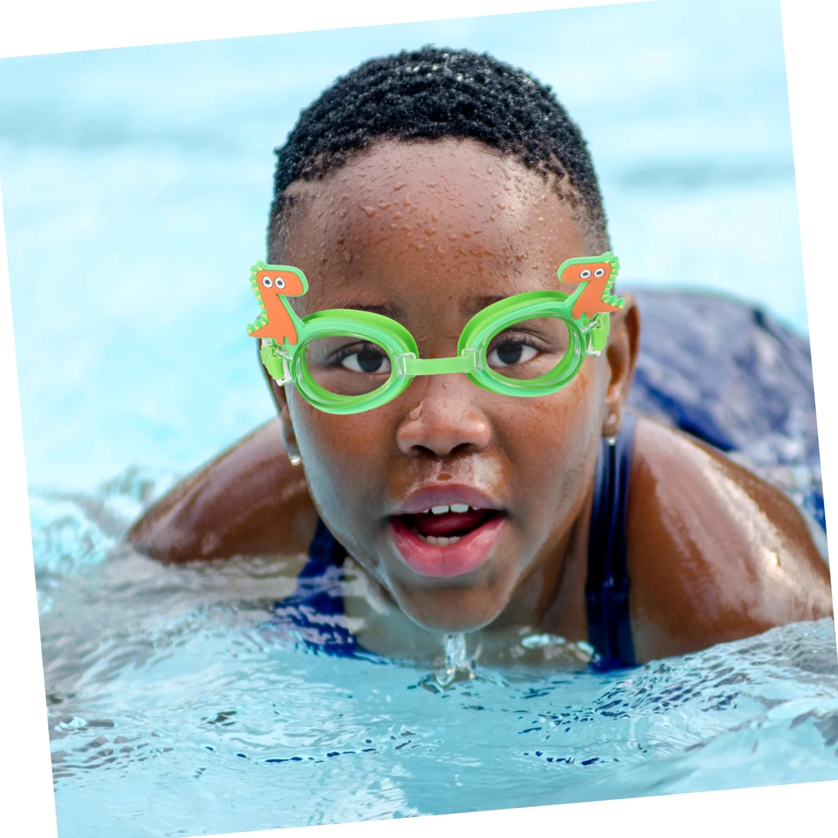 VANZACK gafas de natación para niños preciosas gafas de natación gafas de natación portátiles gafas de piscina niño gafas natación niño gafas de natación antivaho los niños nadan