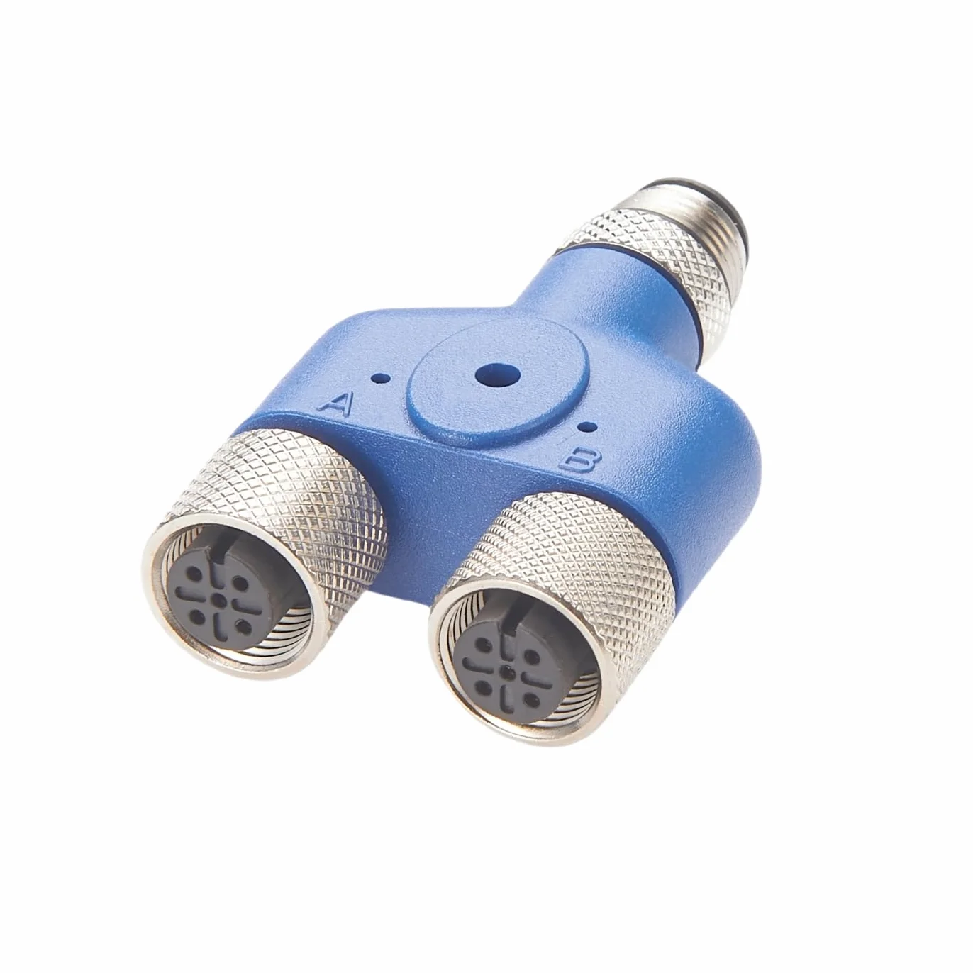 NMEA 2000 Multipuerto M12 Y Splitter Adaptador IP67 Impermeable N2K 3 Vías M12 5Pin A Código Macho a Hembra Sensor Conector Circular para CAN Bus CANOpen Actuador