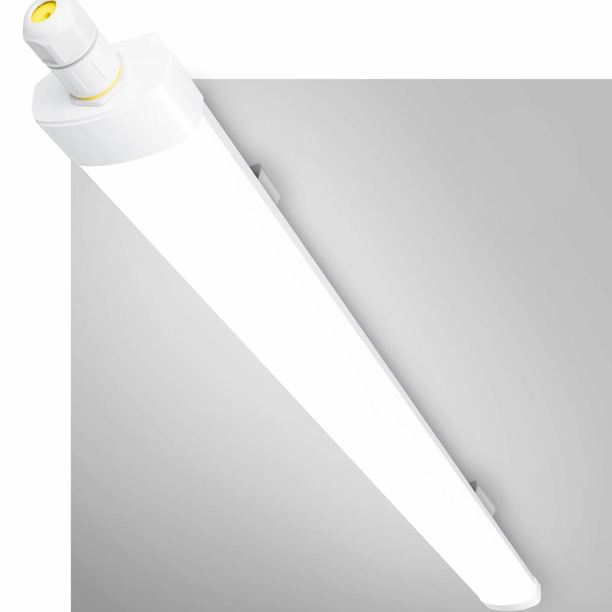 GeyouLux Fluorescente LED 90cm Plafon 30W 3780lm 5000K IP65 Estanca Tubo 144 LEDs Blanco Cocina Taller