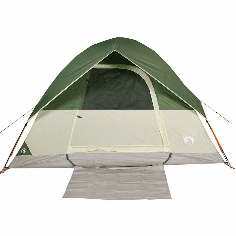 Tienda de campaña domo para personas, verde, T-poliéster impermeable con revestimiento de PU, xx cm, carpa exterior ligera para aventuras