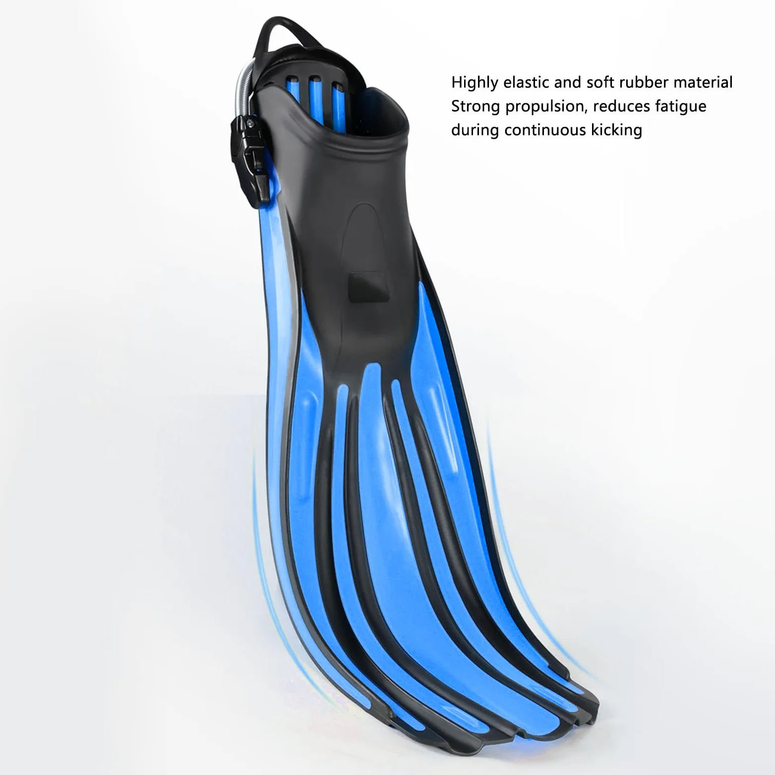 Bewinner Bewinner Aletas de Buceo Profesionales Ajustables para Buceo Profundo y Surf, Aletas de Natación Largas para Entusiastas del (XL)