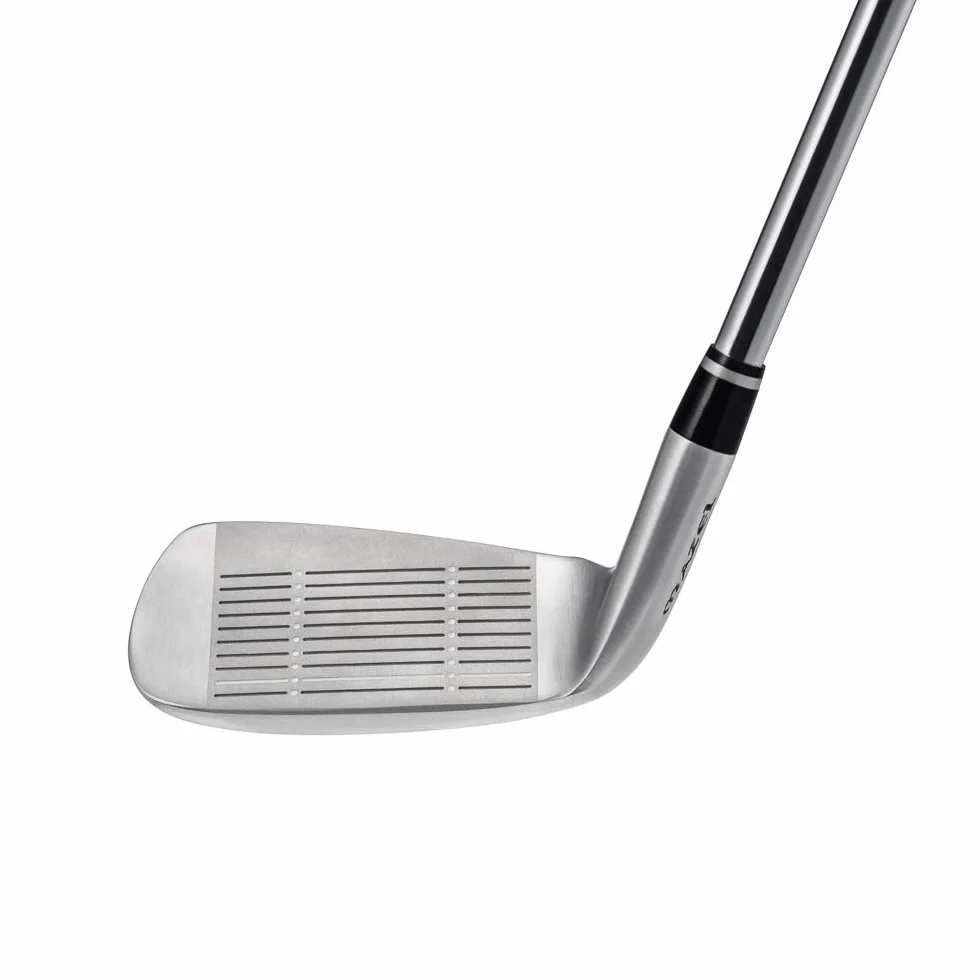Chipper de golf para hombre, 35, 45, 55, 60 grados, cabeza negra, para zurdos/diestros, acero inoxidable, 35 pulgadas