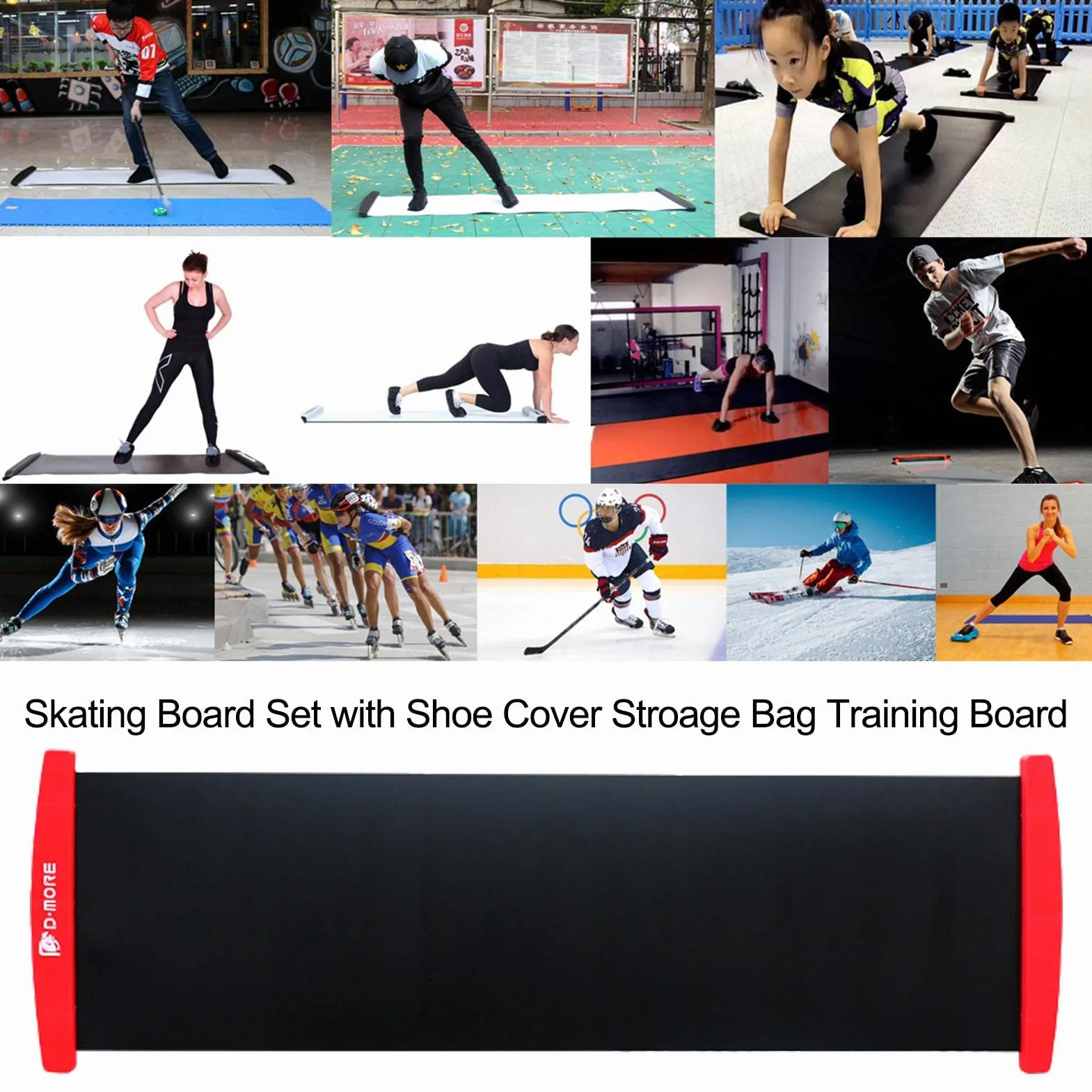 Tabla de Patinaje, Tabla de Patinaje de Velocidad, Tabla de Entrenamiento de Hockey sobre Hielo, Tabla de Patinaje