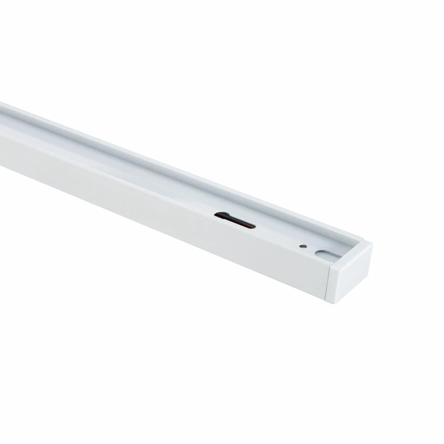 LEDKIA LIGHTING Carril Monofásico Aluminio 1 Metro Blanco para Focos LED