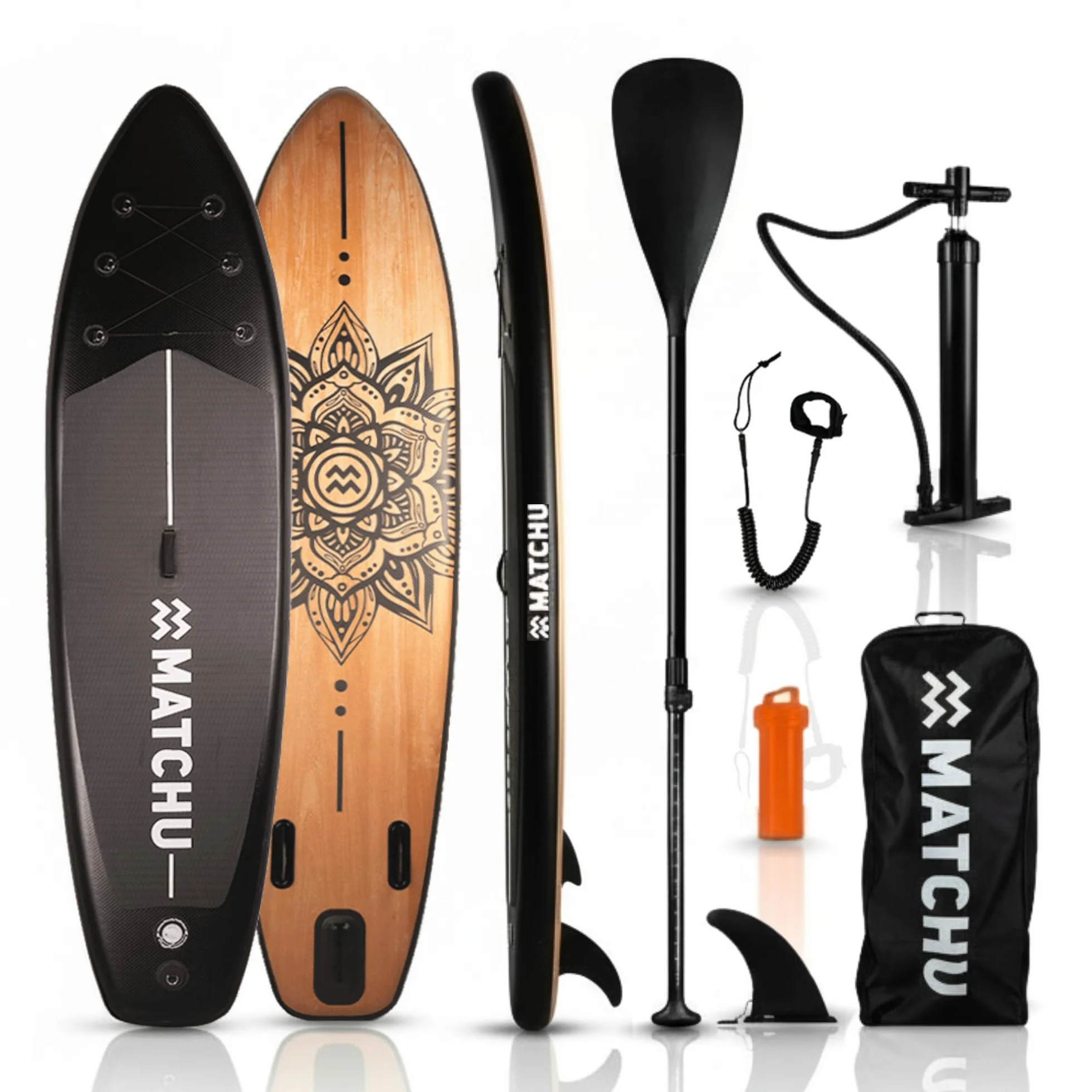 MATCHU - Tabla Paddle Surf Hinchable - Set Completo - 320x81x15 CM - 150 KG De Capacidad De Carga