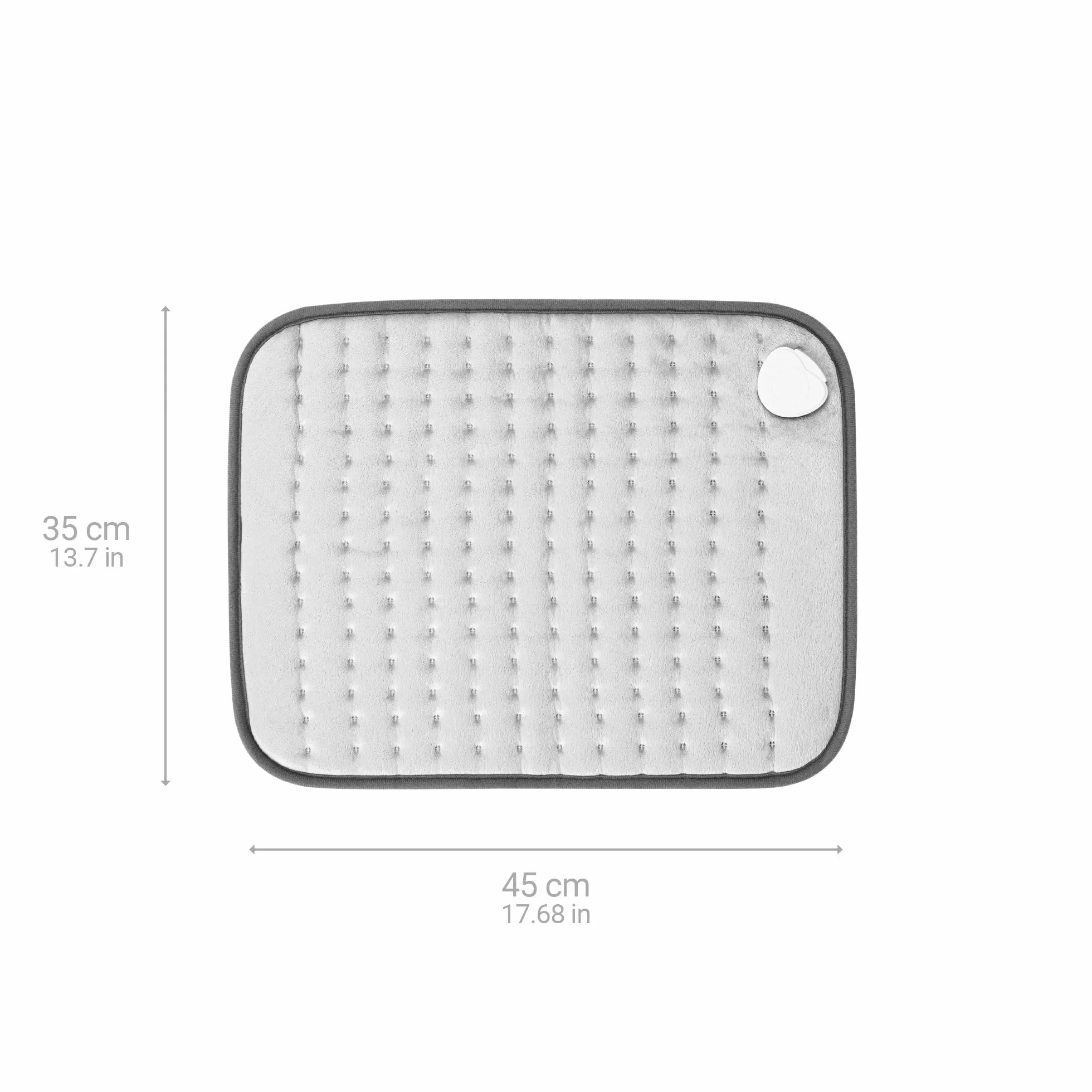 medisana HP 650 almohadilla térmica, manta electrica para espalda, zona lumbar y cuello, 4 niveles de temperatura y protección contra sobrecalentamiento, esterilla eléctrica con apagado automático