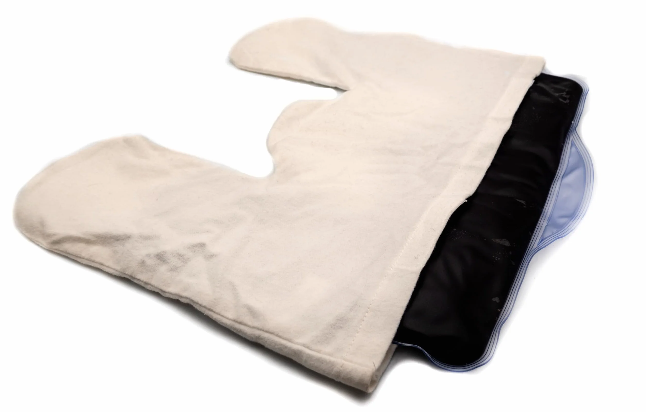 Cojín térmico de turba natural 100% 36x28 cm para alivio de dolor en cuello, hombros y espalda