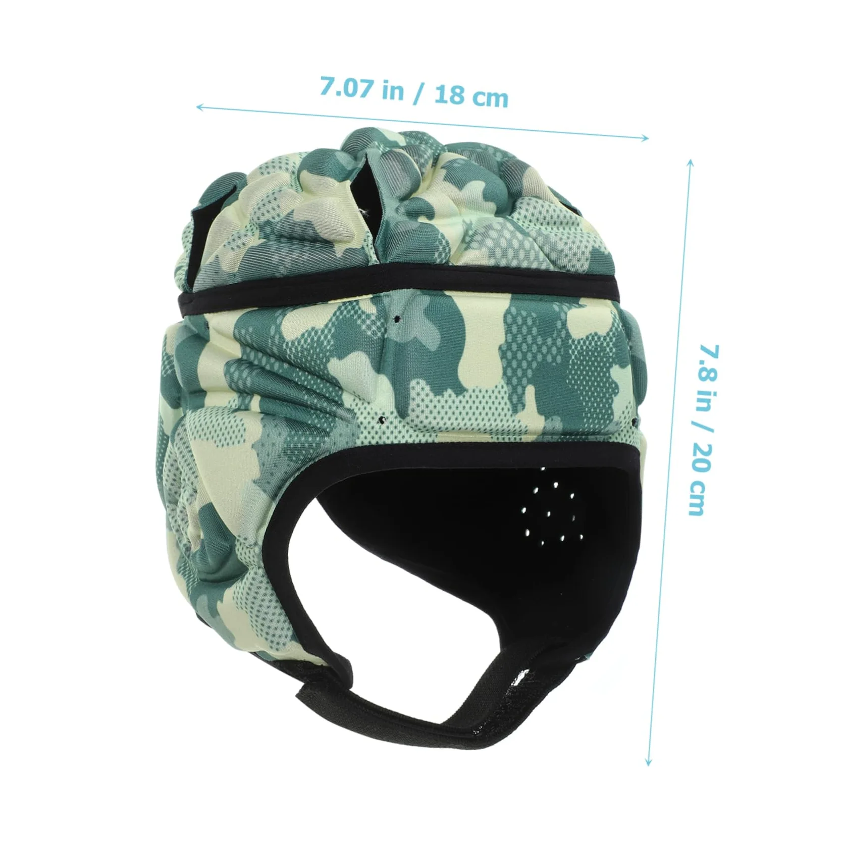 4 Piezas Tapa de Parachoques Juventud Cascos Casco de fútbol Juvenil Casco Deportivo Equipo de protección de Rugby Gorra de Rugby Casco de Portero Esponja