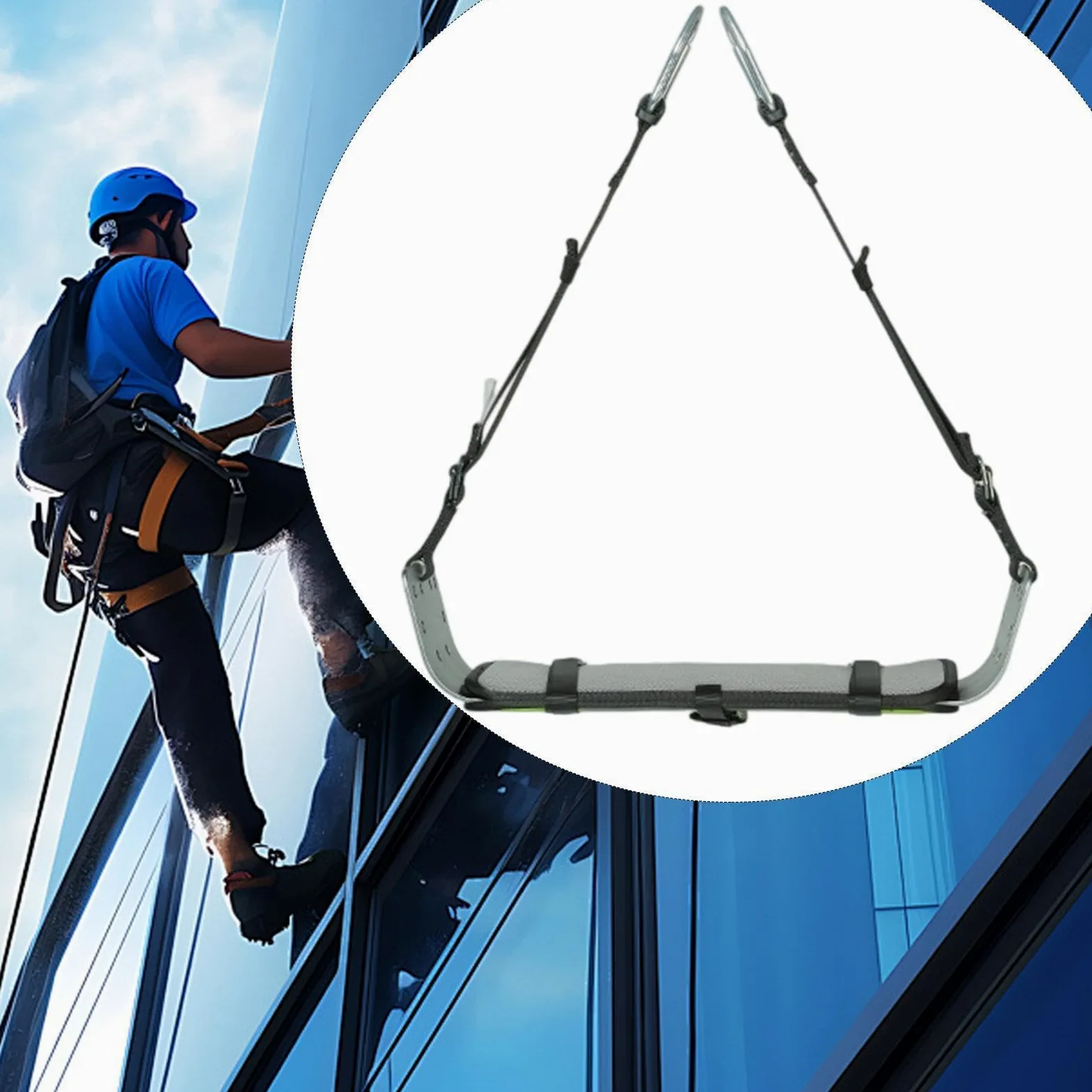 Arnés de escalada Protección De Escalada En Roca, Ayudas Para La Vida | Sillín Cómodo Para Escalada En Árbol para hombres mujeres profesionales principiantes techado trabajo aéreo andamios
