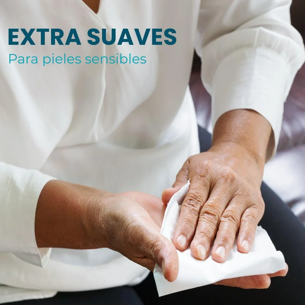 Dailee Toallitas Humedas XL 288 Toallitas Higiene Corporal Adultos 6 Paquetes