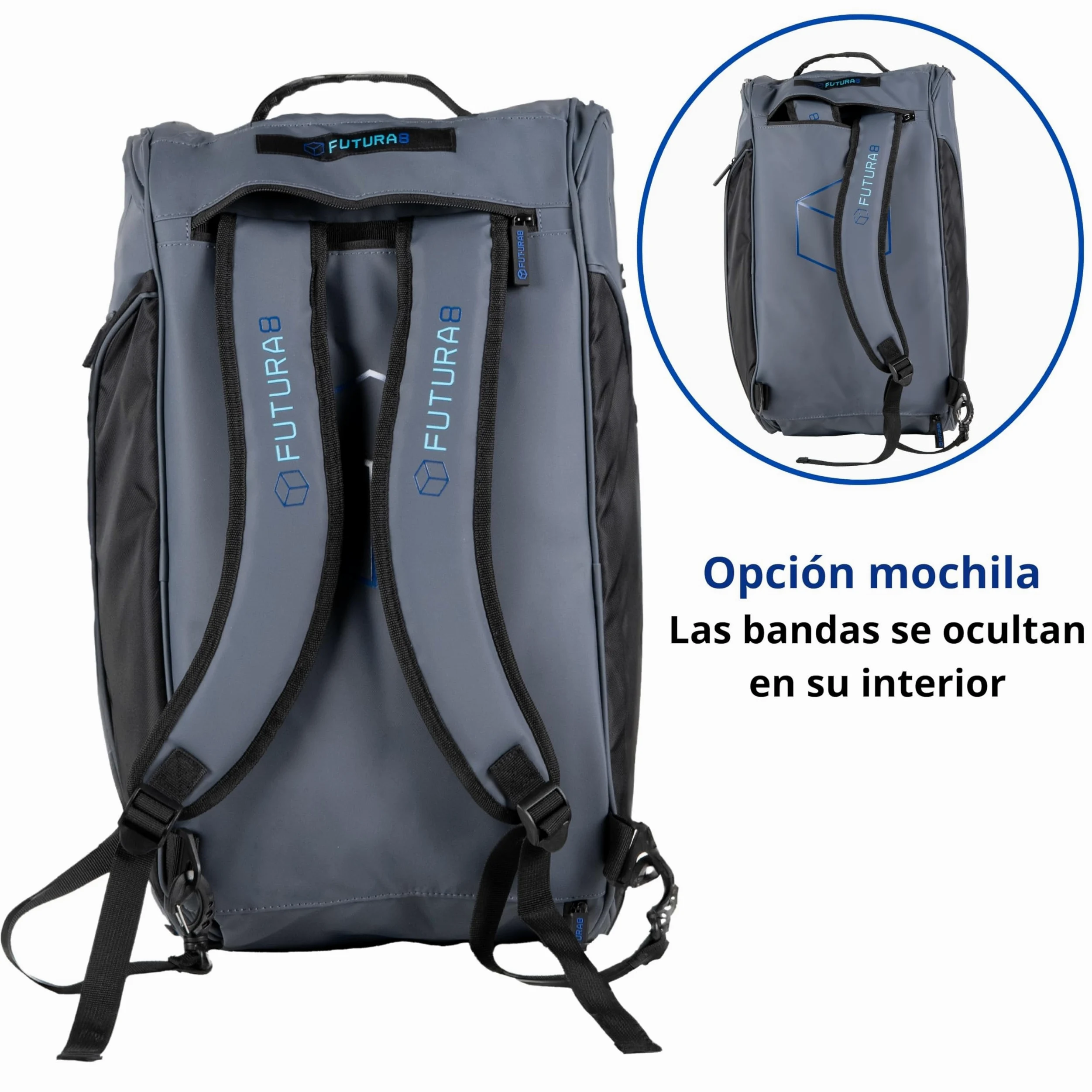 Paletero de Pádel Hombre y Mujer, Compartimento Térmico, Protege hasta 4 Palas, Ideal para Entrenamientos y Torneos, Jugadores de Pádel, Mochila Grande, Resistente y Ergonómica