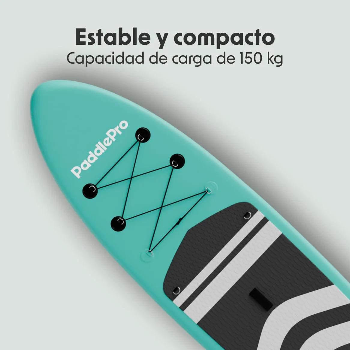 LifeGoods Tabla Paddle Surf Hinchable con Asiento - Padel Surf - Stand Up Paddle Board Completo - Remo Ajustable de Aluminio - Bomba, Mochila y Aletas Incluidas - 320x81x15cm - hasta 150kg