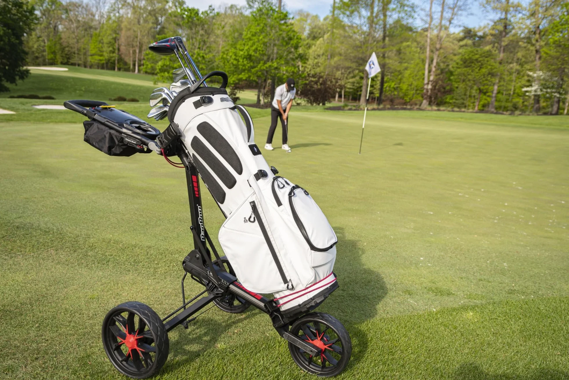 Bag Boy Slim Fold Carrito de Golf Unisex Adulto