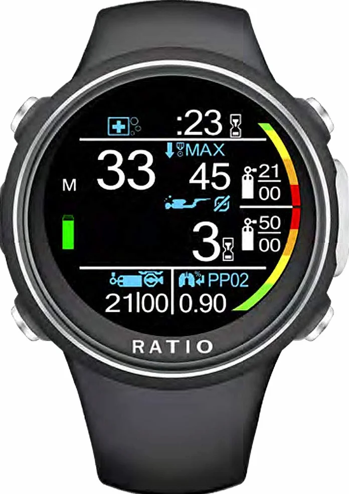 Ratio Idive Color Deep Dive Computer One Size